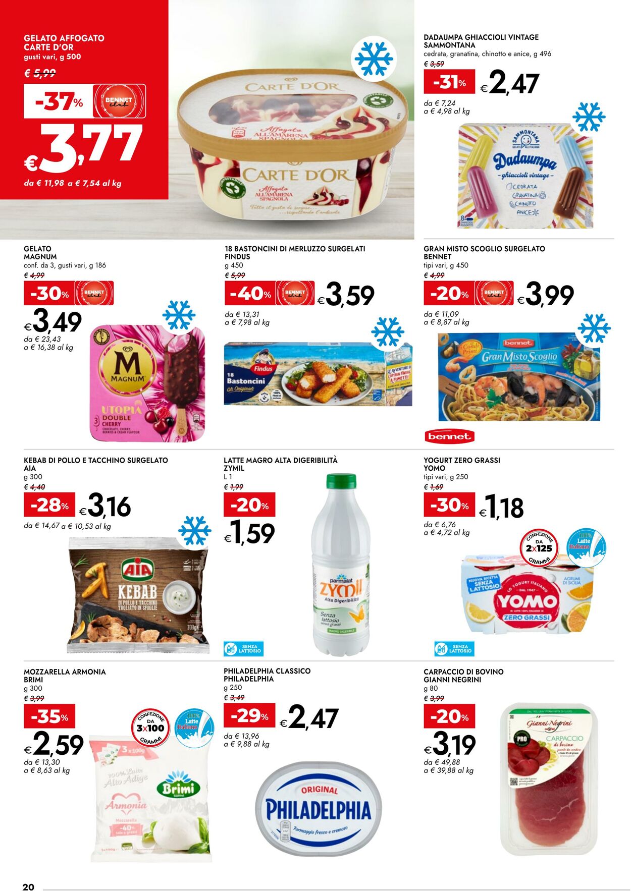 Volantino Bennet 07.08.2025 - 20.08.2025