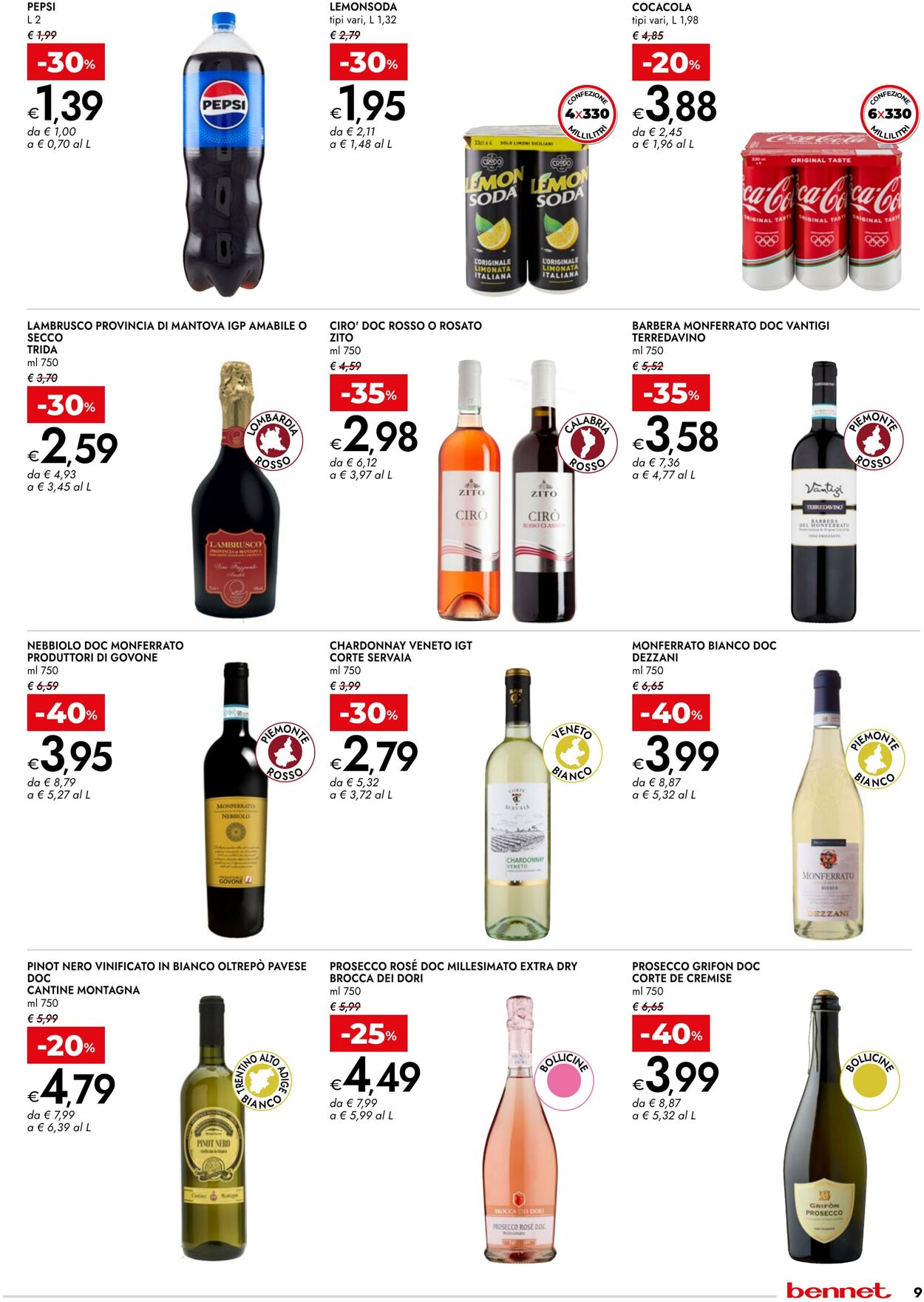 Volantino Bennet 07.08.2025 - 20.08.2025