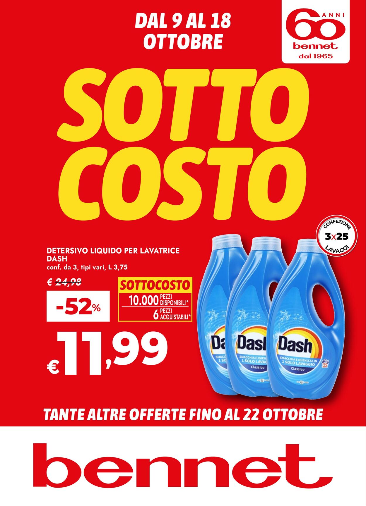 Volantino Bennet 09.10.2025 - 18.10.2025