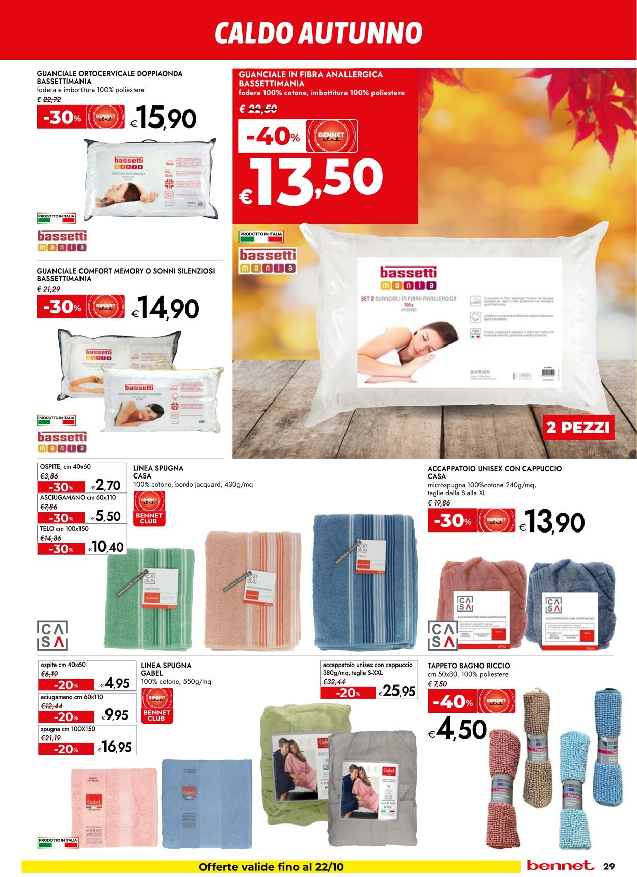 Volantino Bennet 09.10.2025 - 18.10.2025