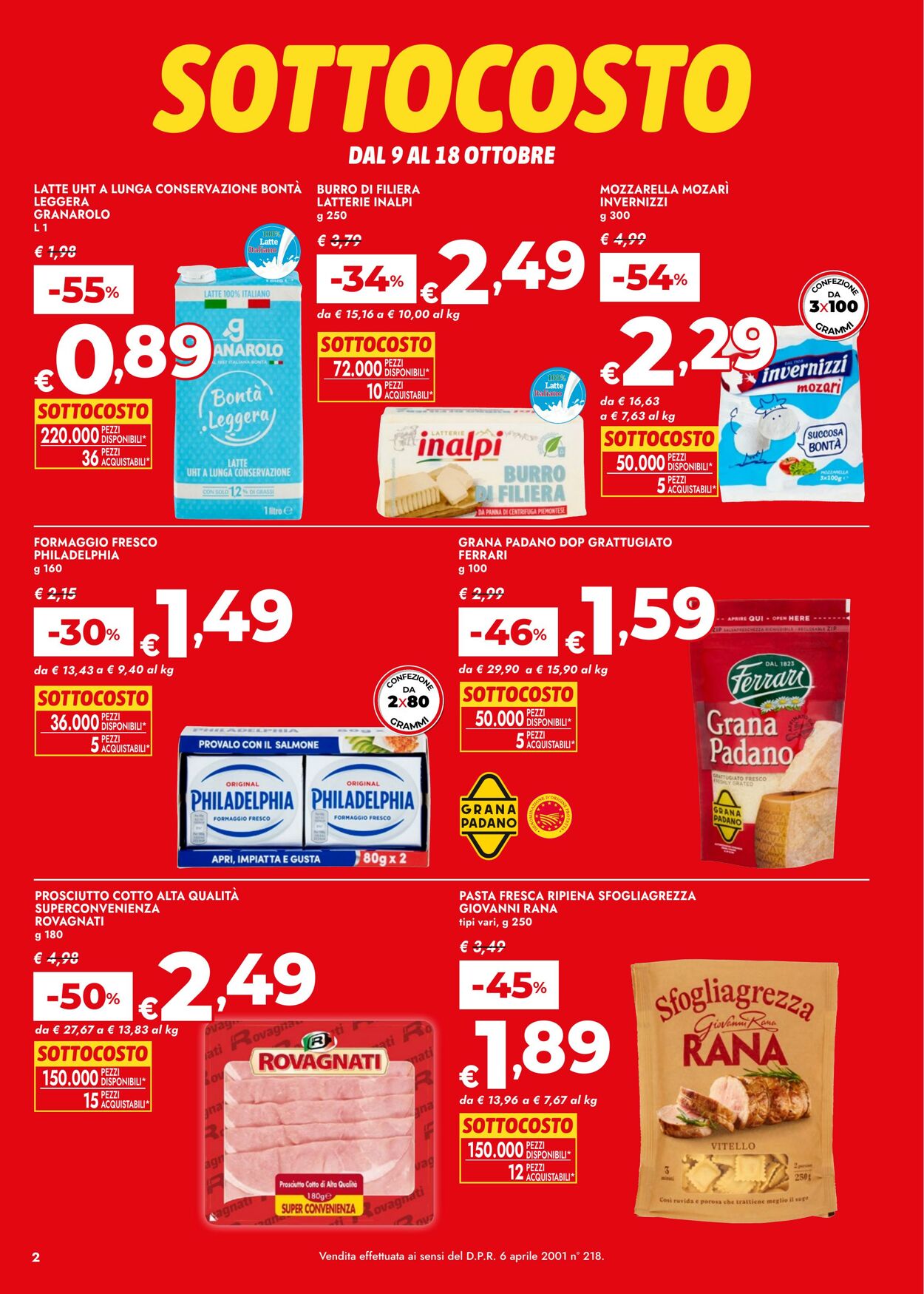 Volantino Bennet 09.10.2025 - 18.10.2025