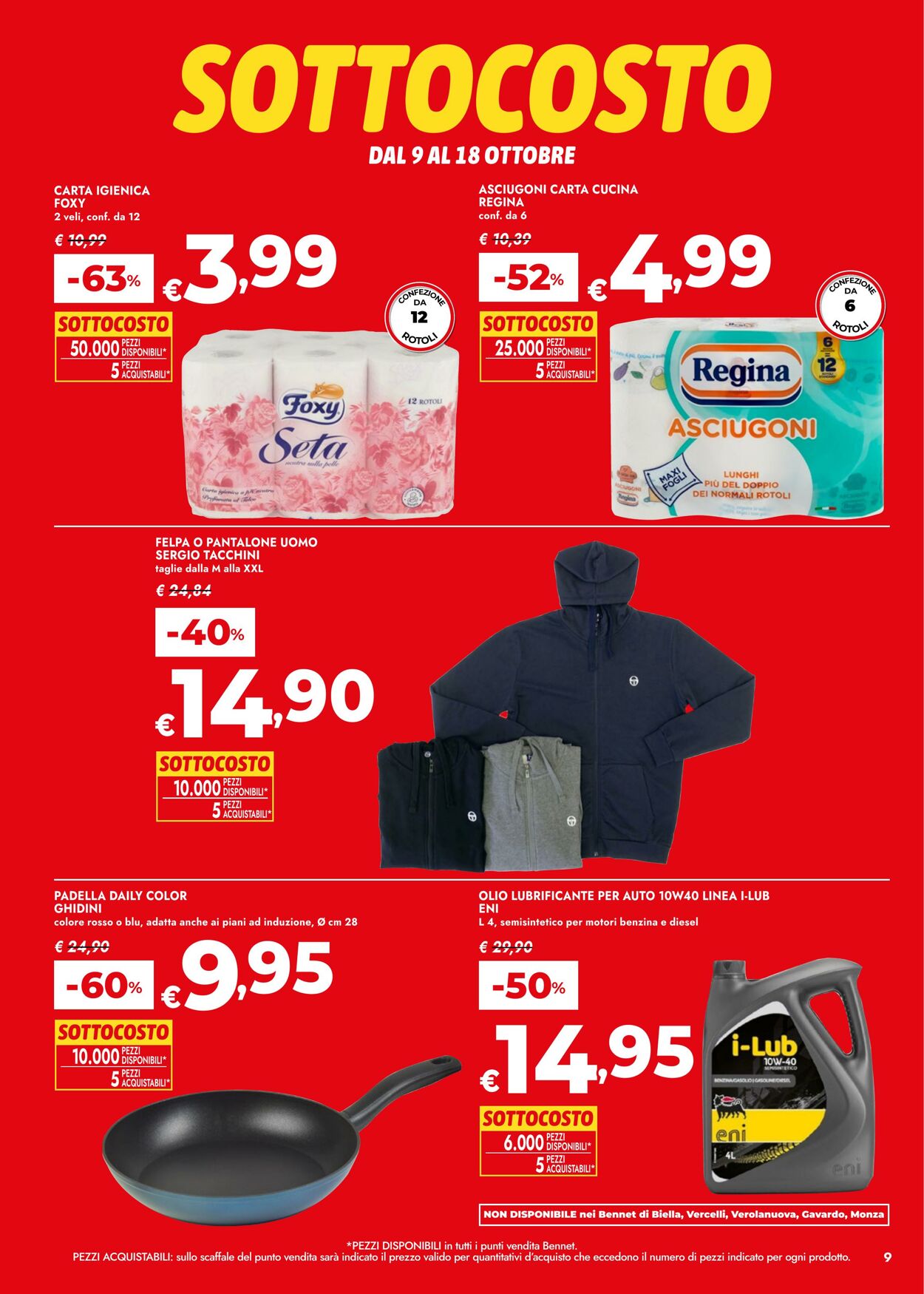 Volantino Bennet 09.10.2025 - 18.10.2025