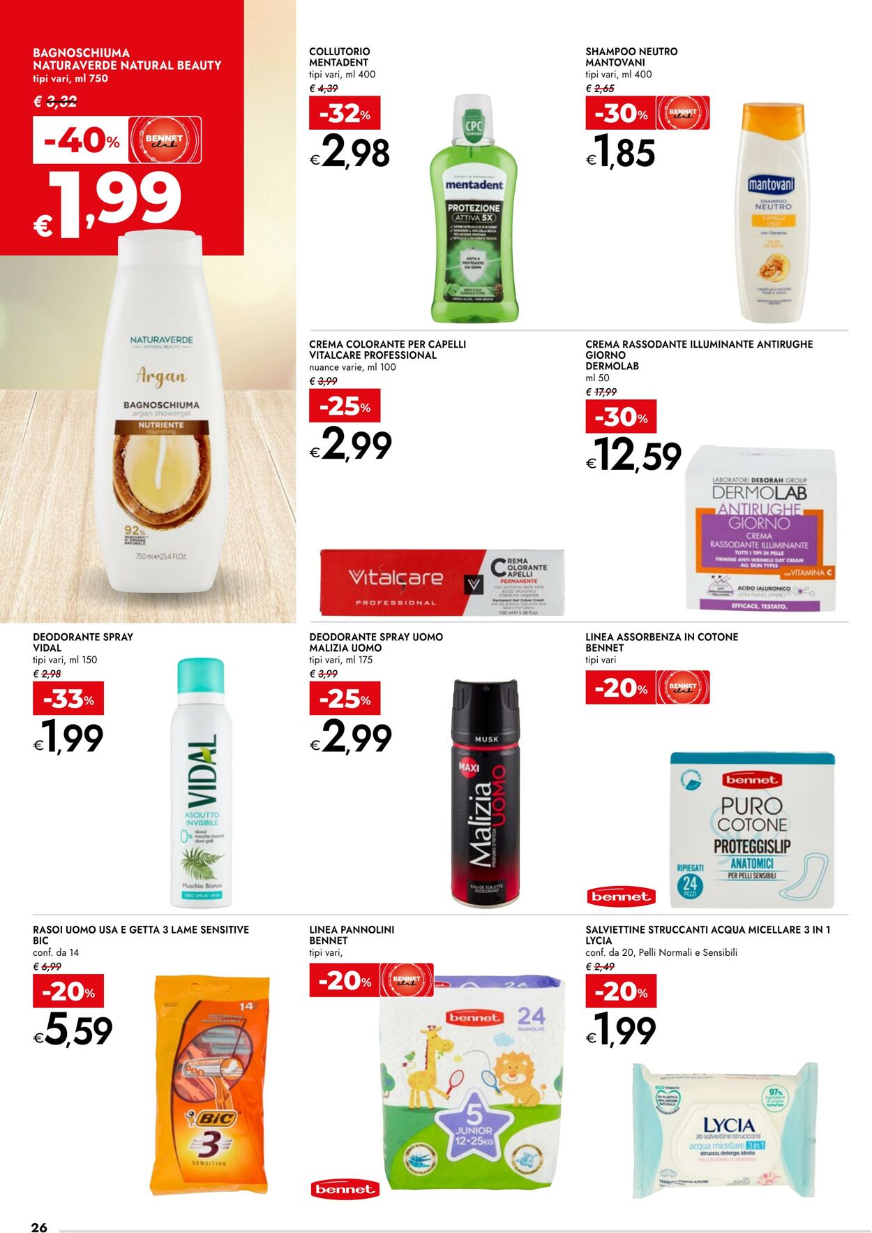 Volantino Bennet 16.10.2025 - 29.10.2025
