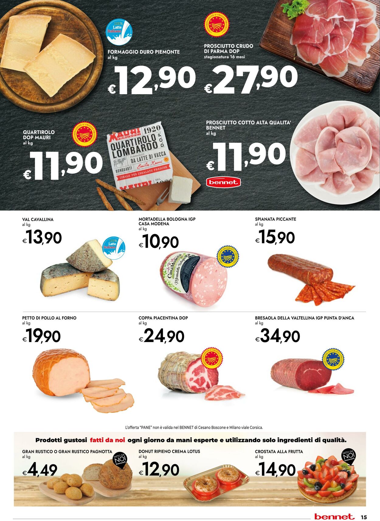 Volantino Bennet 14.08.2025 - 27.08.2025