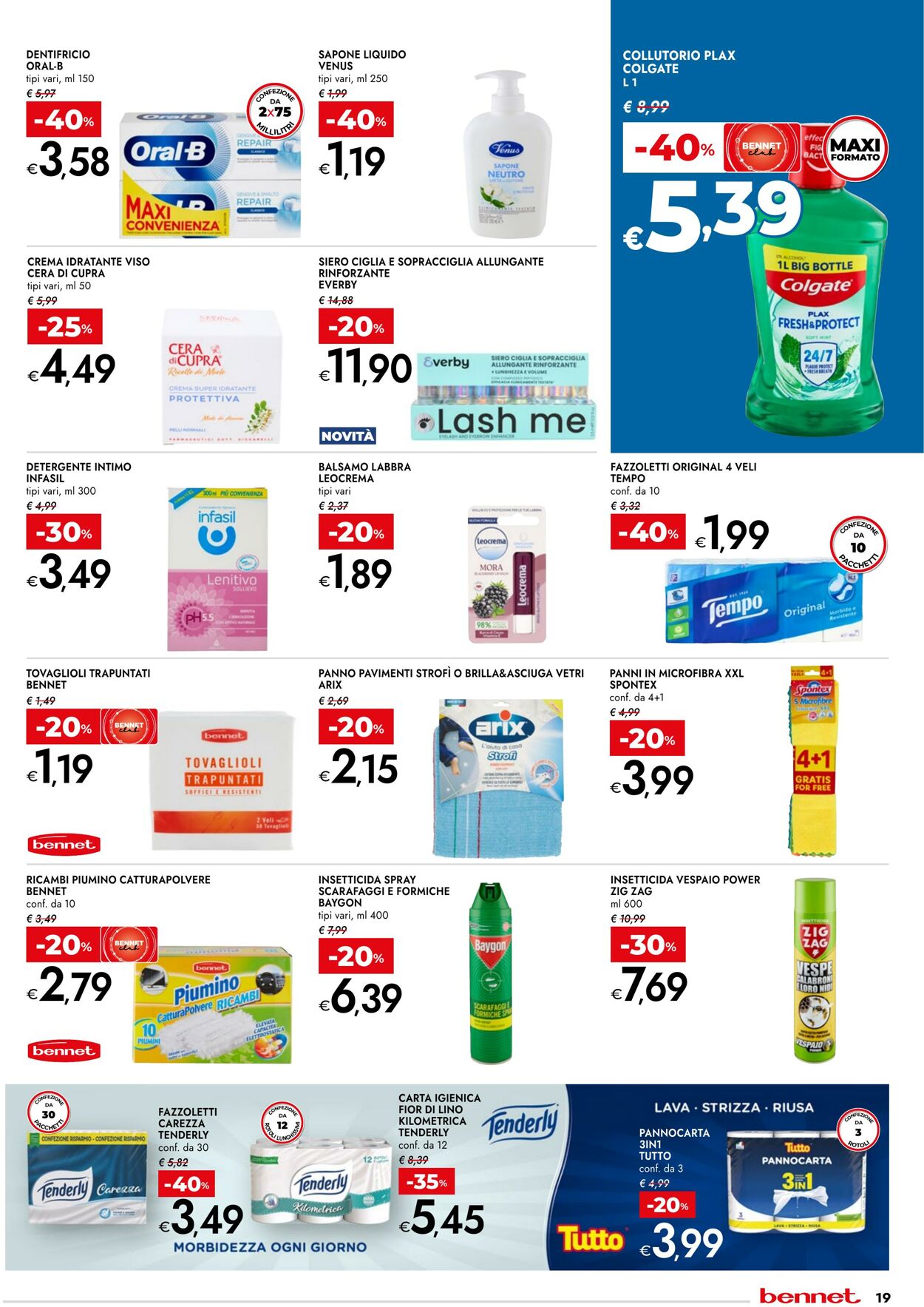 Volantino Bennet 14.08.2025 - 27.08.2025
