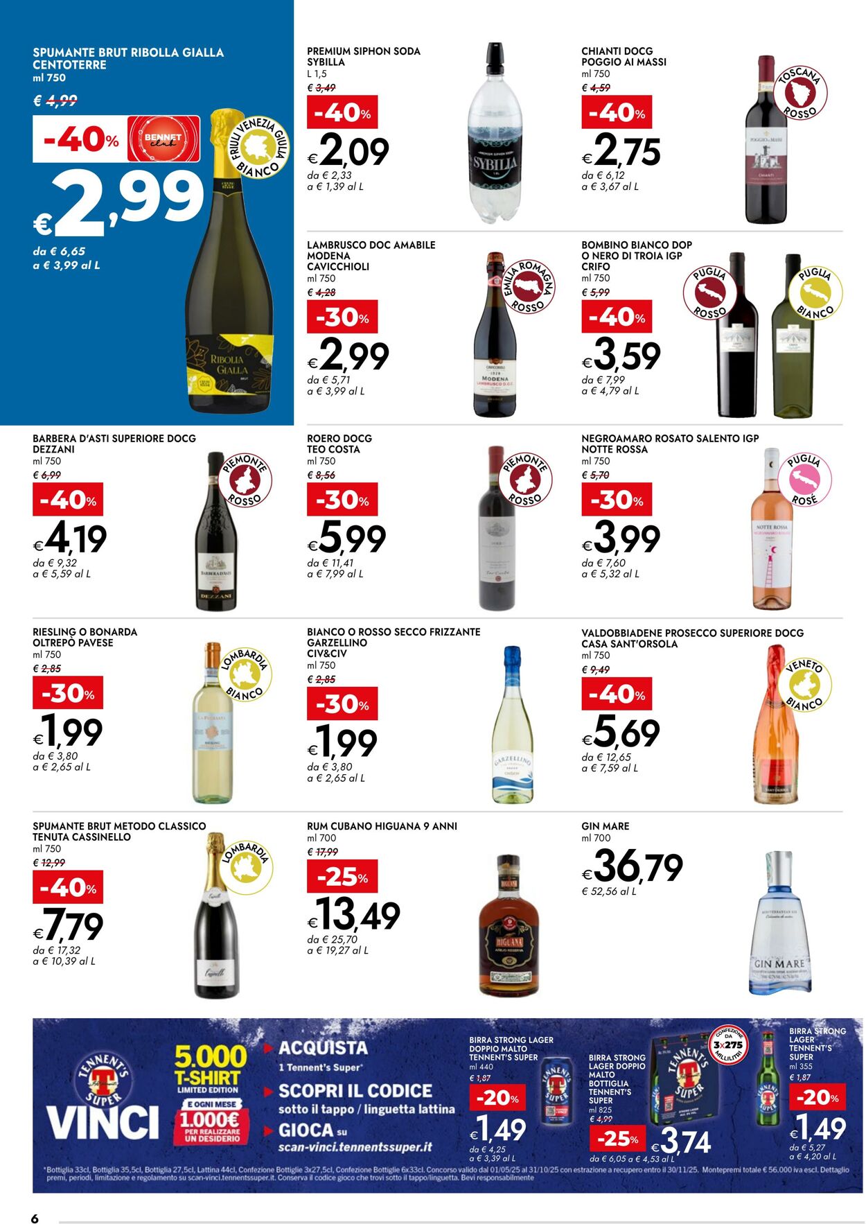Volantino Bennet 14.08.2025 - 27.08.2025