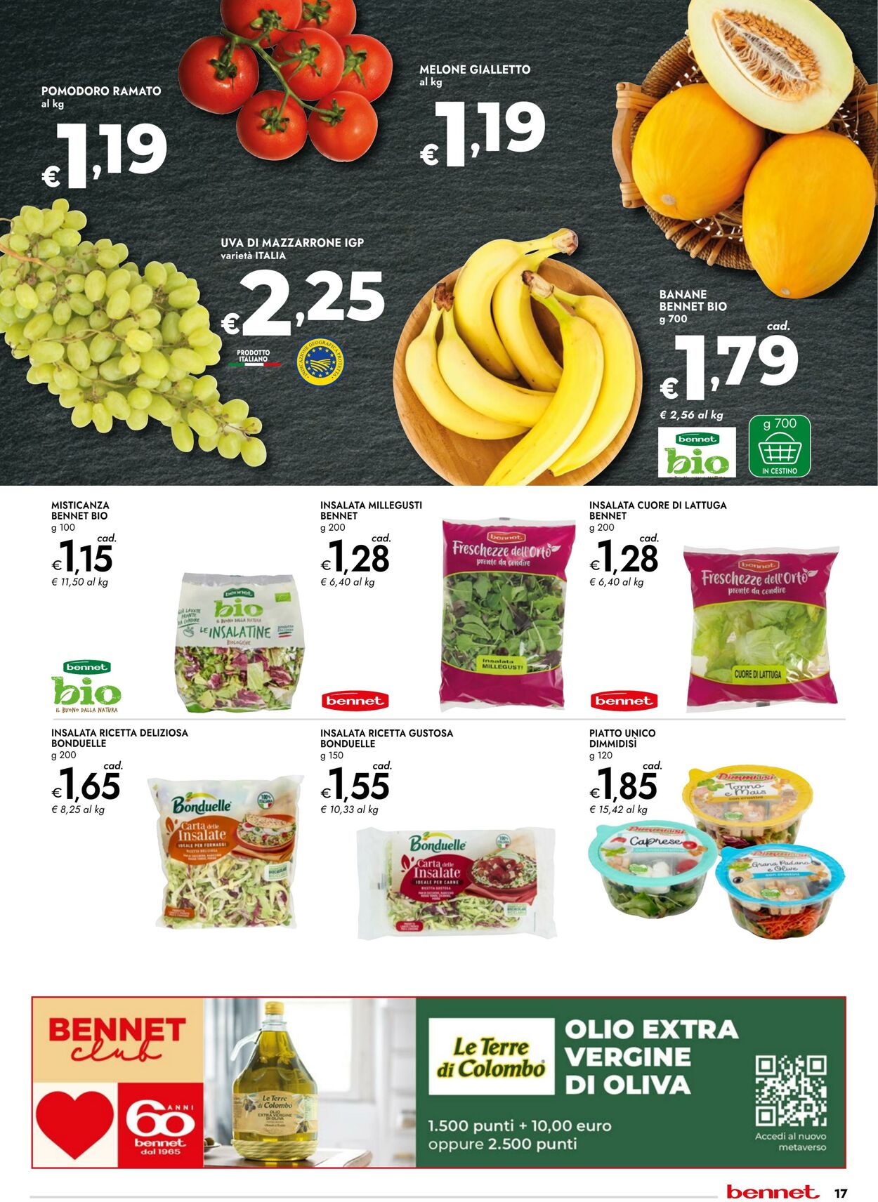 Volantino Bennet 14.08.2025 - 27.08.2025