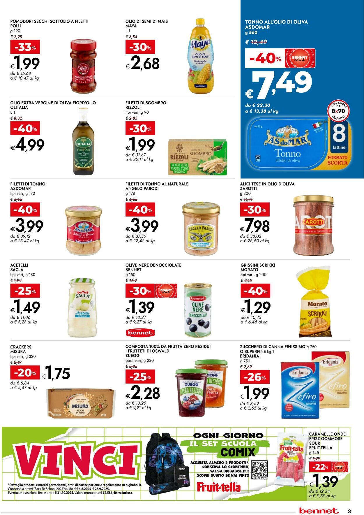 Volantino Bennet 14.08.2025 - 27.08.2025