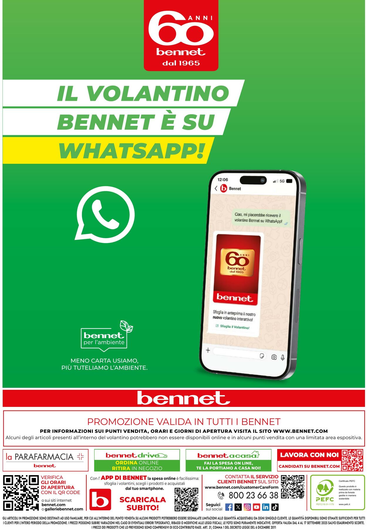 Volantino Bennet 04.09.2025 - 17.09.2025