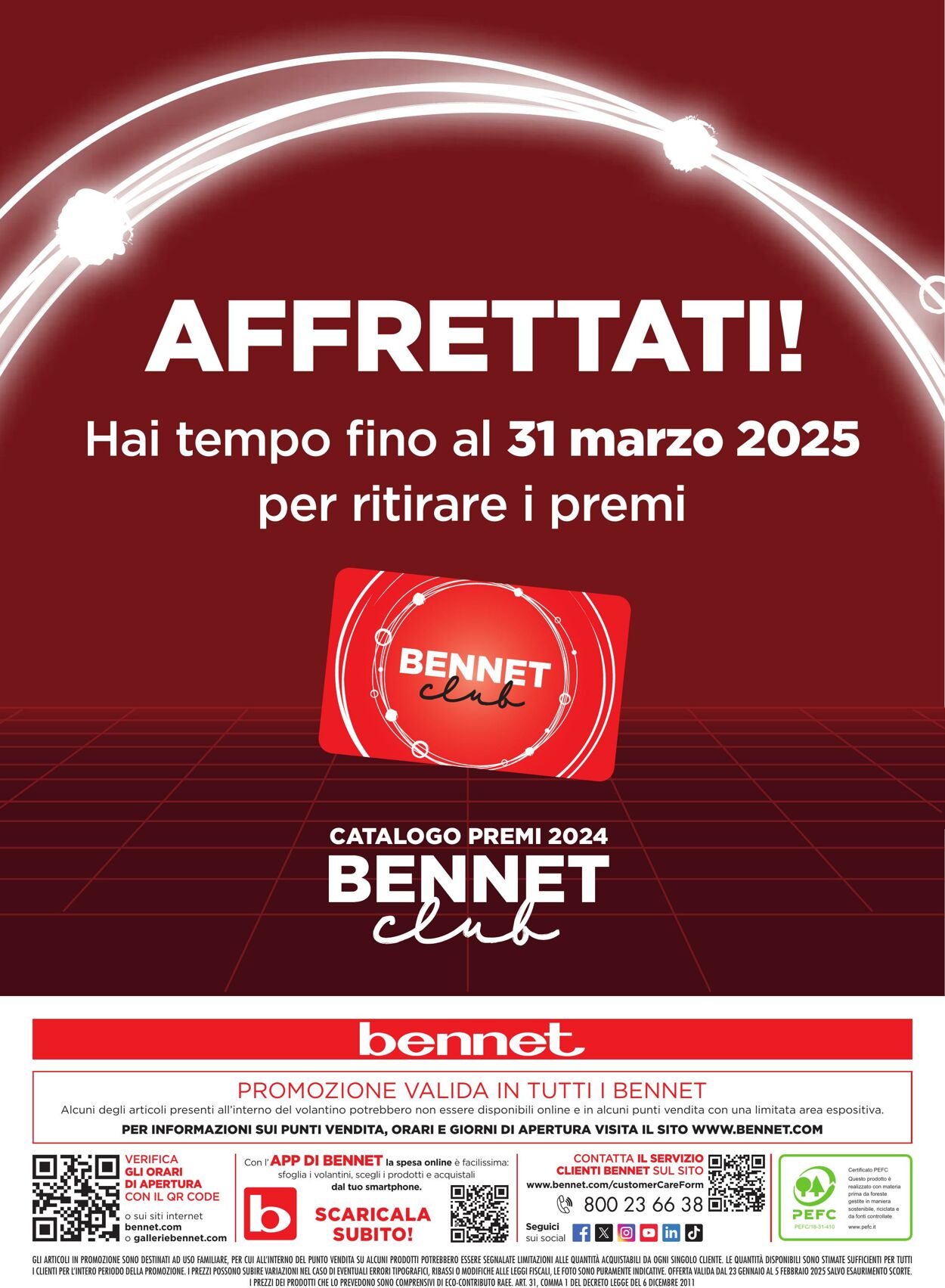 Volantino Bennet 23.01.2025 - 05.02.2025