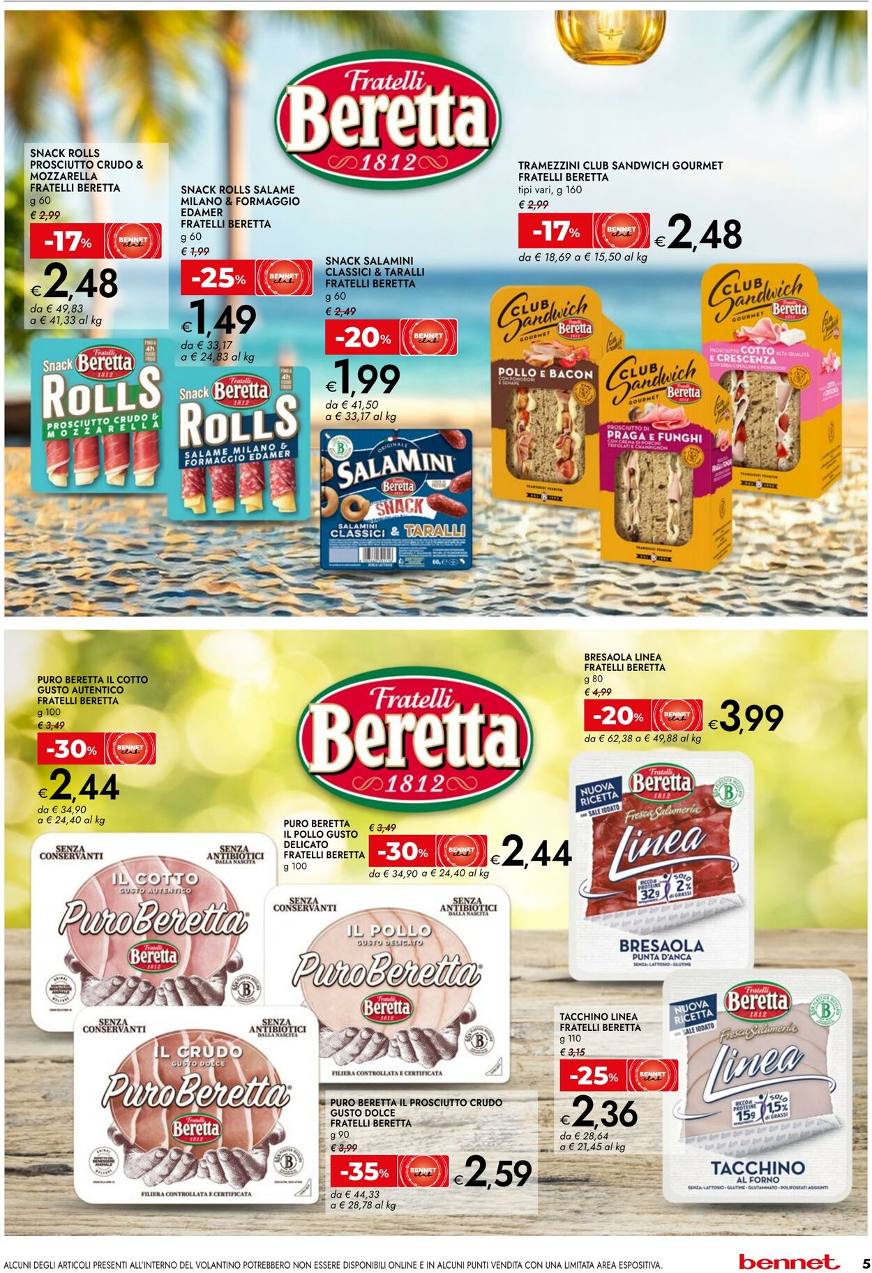 Volantino Bennet 04.08.2025 - 13.08.2025