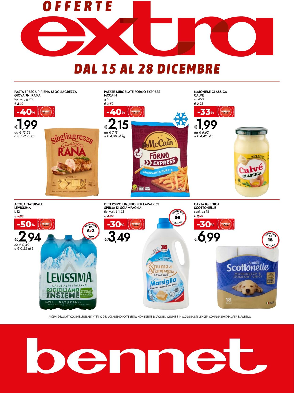 Volantino Bennet 15.12.2025 - 28.12.2025