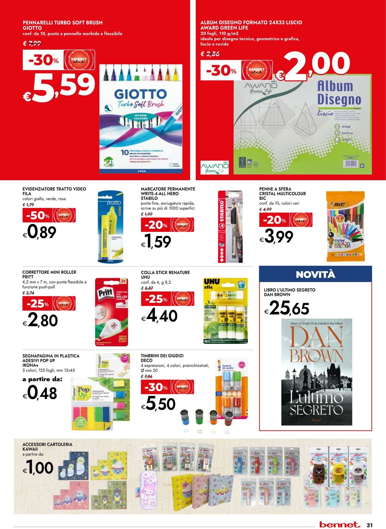 Volantino Bennet 11.09.2025 - 24.09.2025