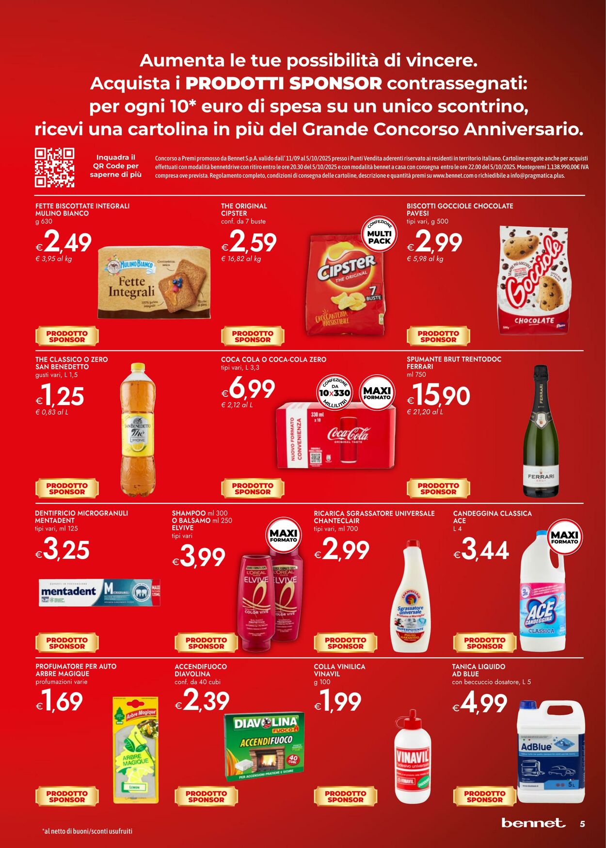 Volantino Bennet 11.09.2025 - 24.09.2025