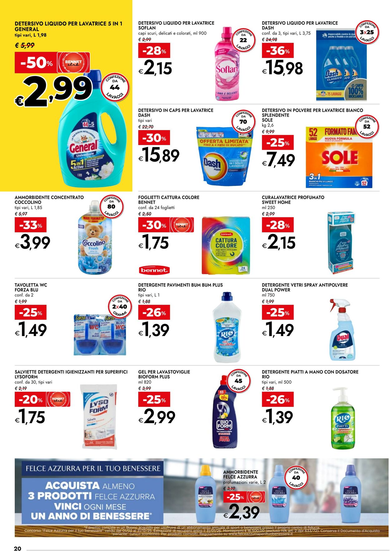 Volantino Bennet 28.08.2025 - 10.09.2025