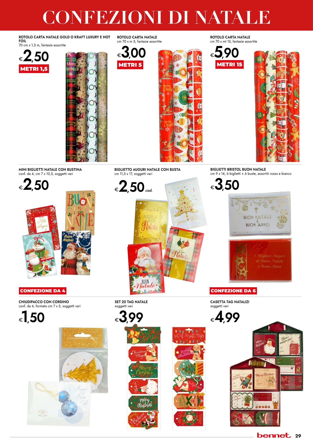 Volantino Bennet 20.11.2025 - 24.12.2025