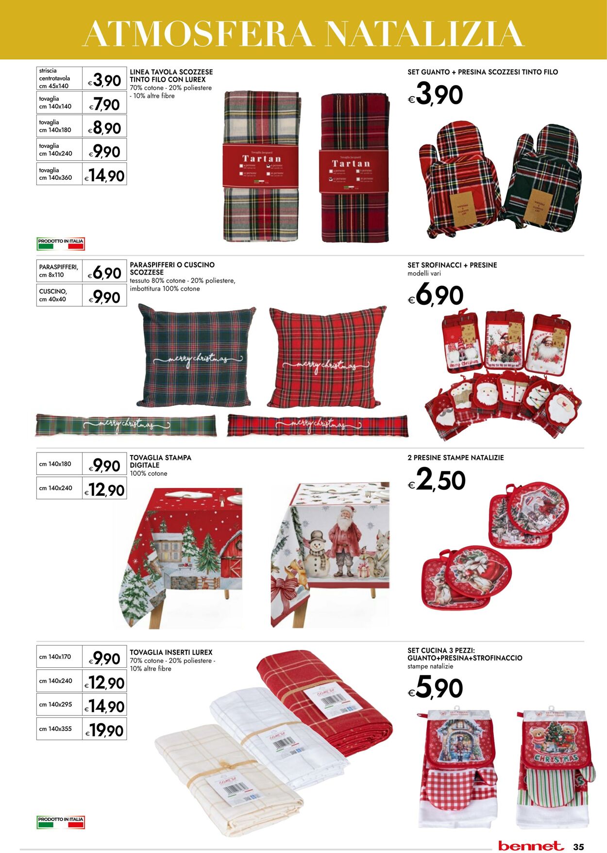 Volantino Bennet 20.11.2025 - 24.12.2025