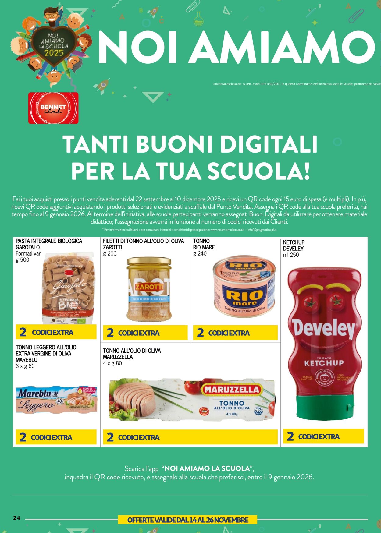 Volantino Bennet 13.11.2025 - 26.11.2025