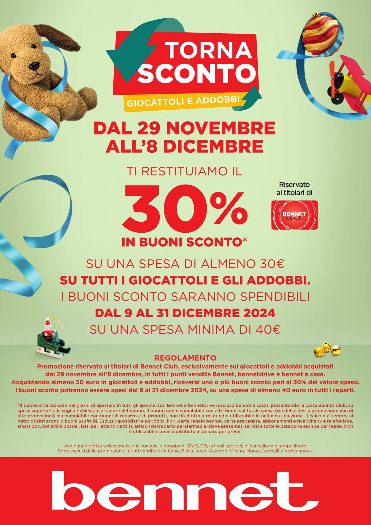 Volantino Bennet 28.11.2024 - 07.12.2024