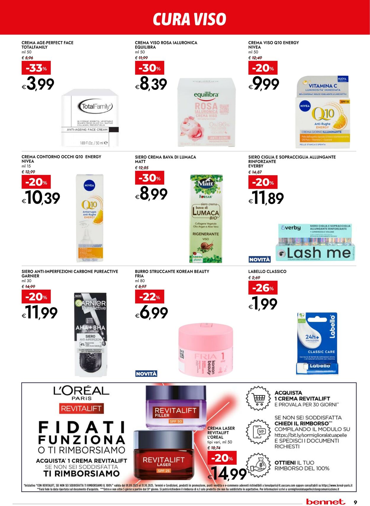 Volantino Bennet 18.09.2025 - 01.10.2025