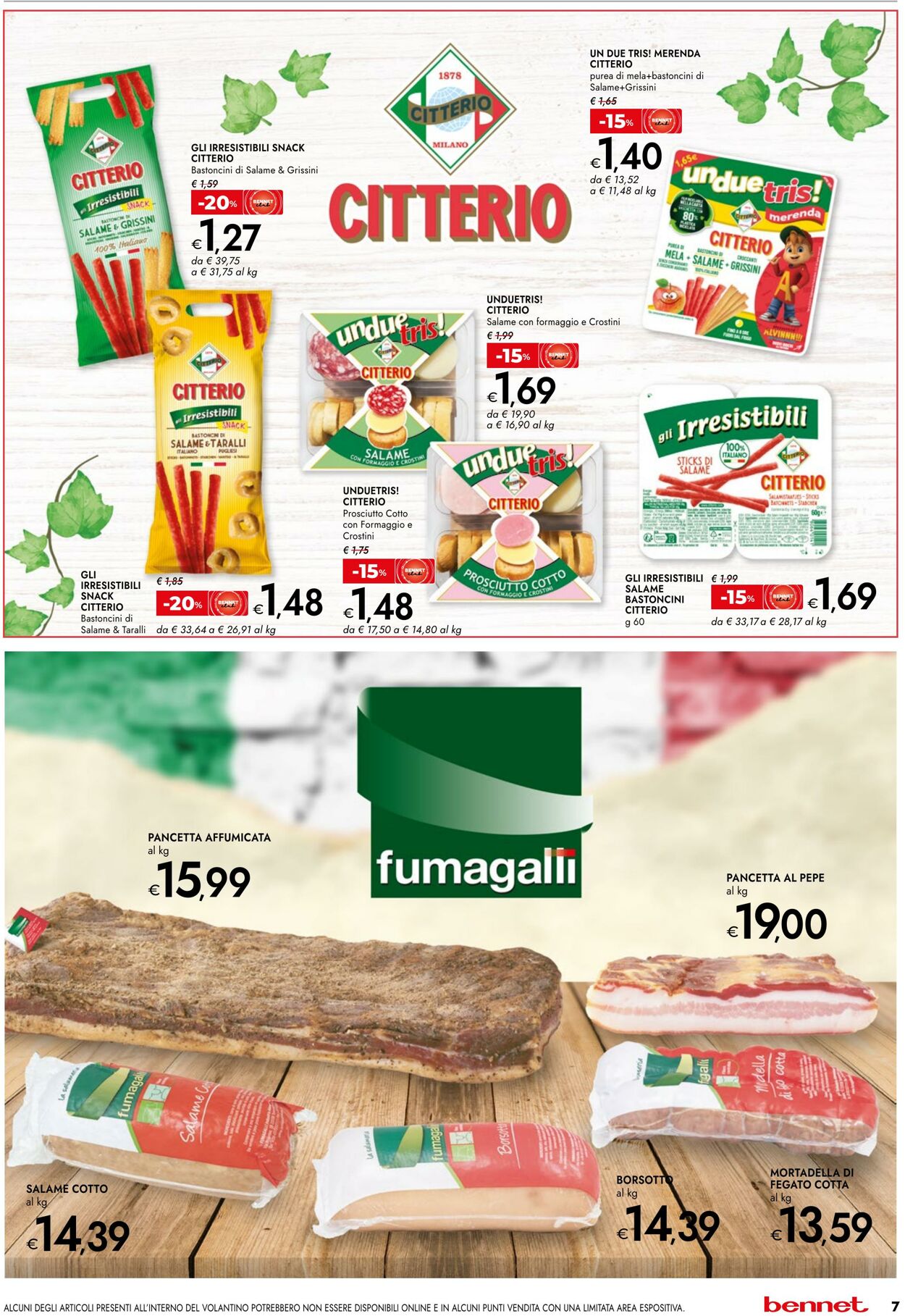 Volantino Bennet 22.05.2025 - 02.06.2025