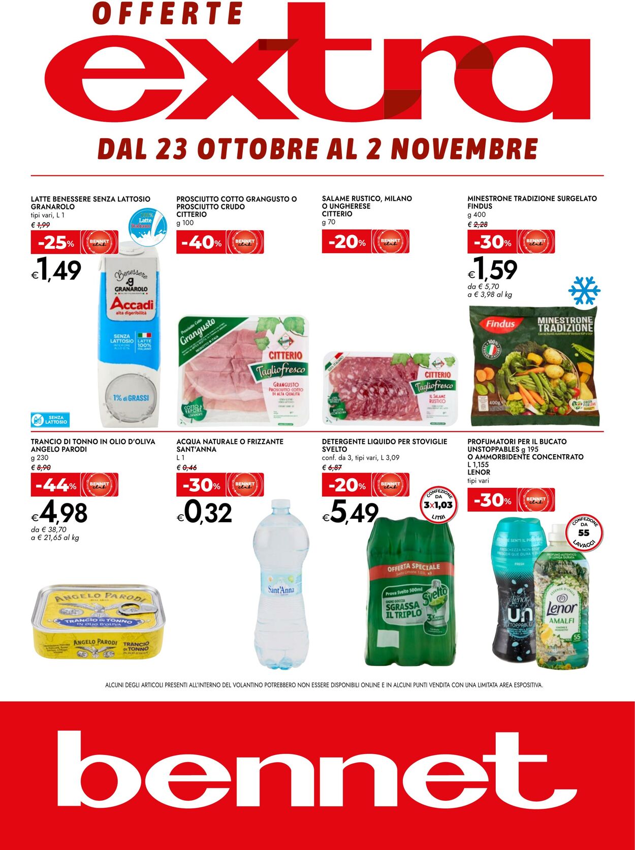 Volantino Bennet 23.10.2025 - 02.11.2025