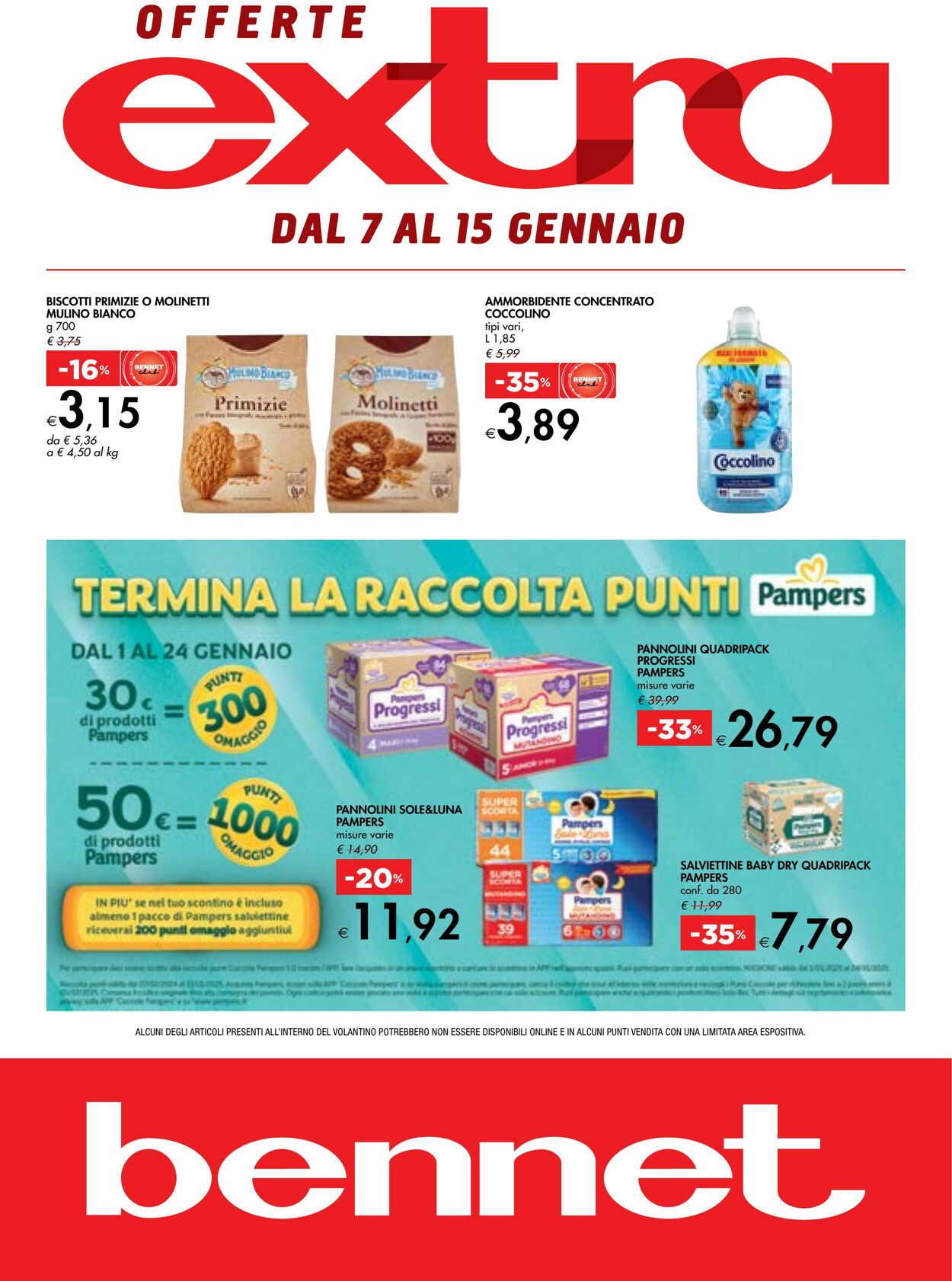 Volantino Bennet 07.01.2025 - 15.01.2025