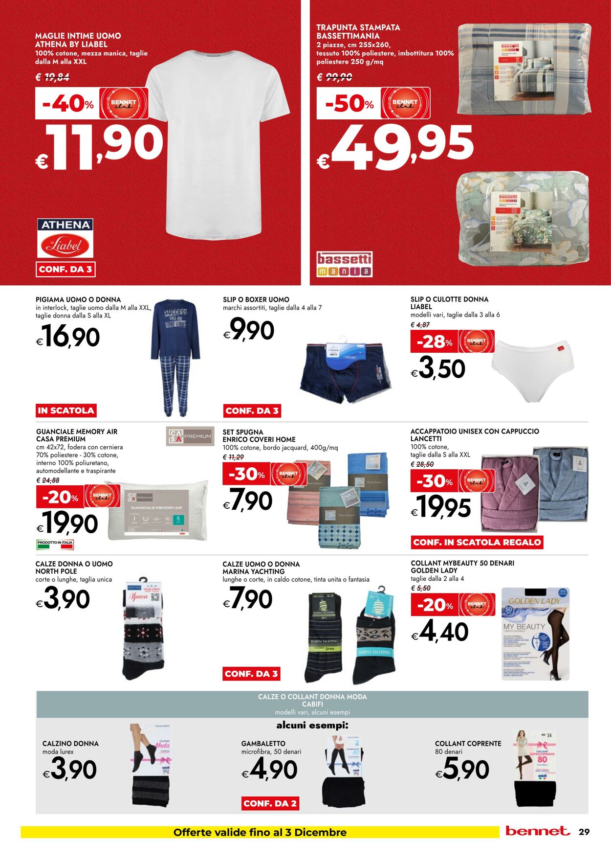 Volantino Bennet 20.11.2025 - 29.11.2025