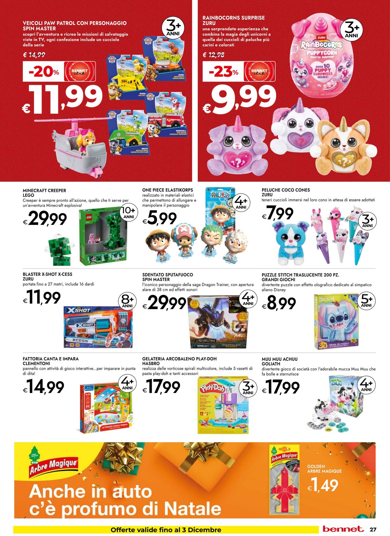 Volantino Bennet 20.11.2025 - 29.11.2025