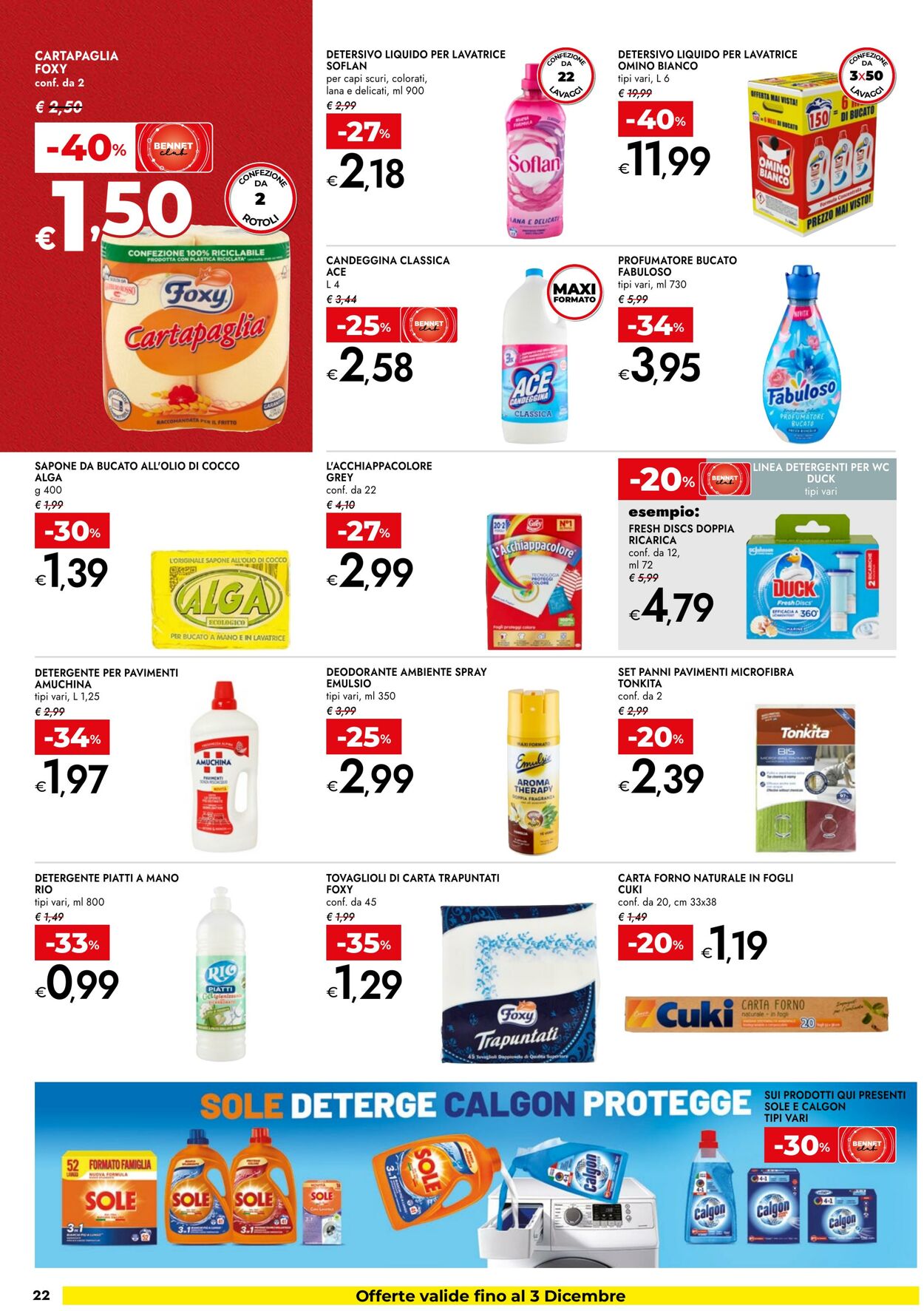 Volantino Bennet 20.11.2025 - 29.11.2025