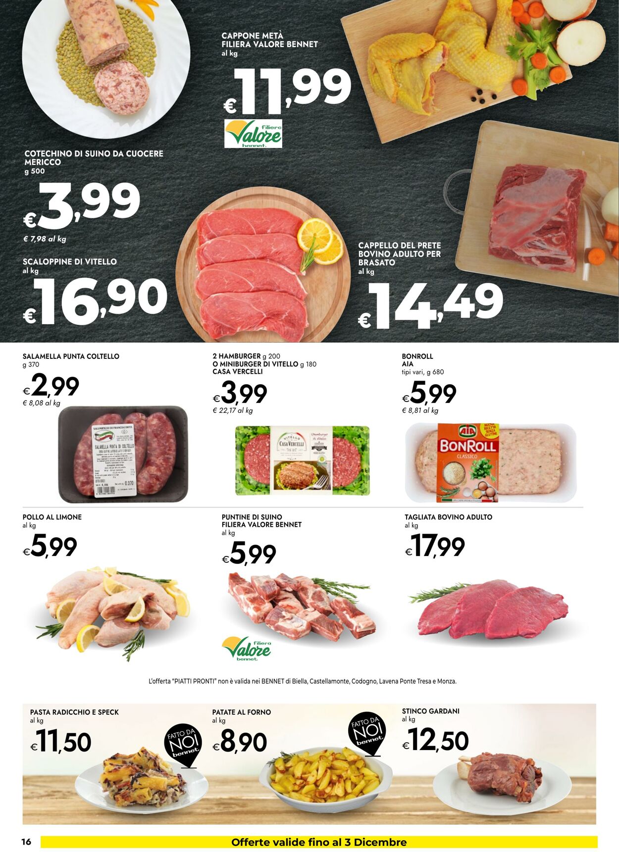 Volantino Bennet 20.11.2025 - 29.11.2025