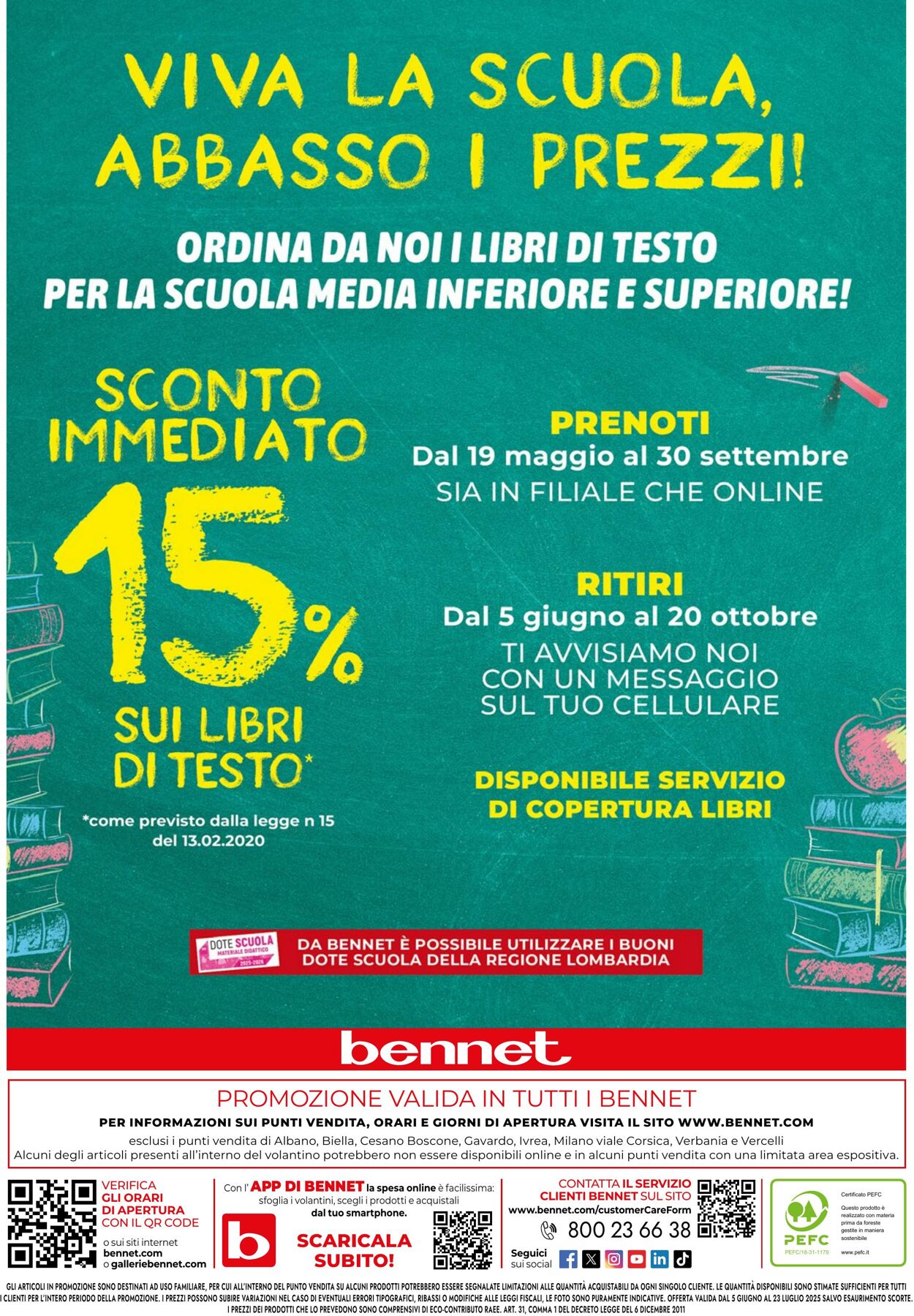 Volantino Bennet 29.05.2025 - 23.07.2025