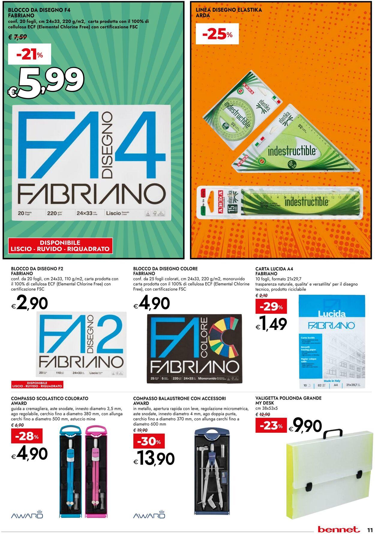 Volantino Bennet 31.07.2025 - 17.09.2025