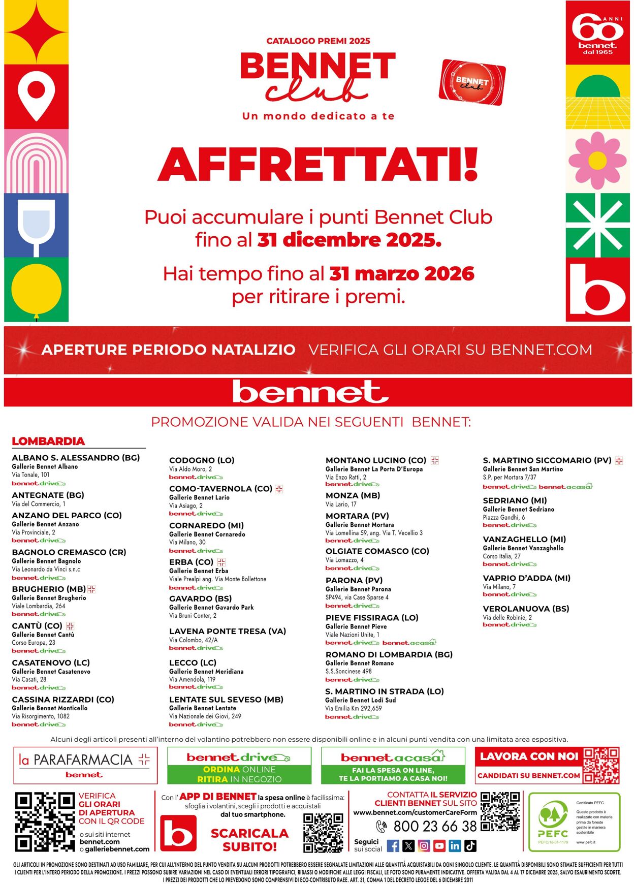 Volantino Bennet 04.12.2025 - 17.12.2025