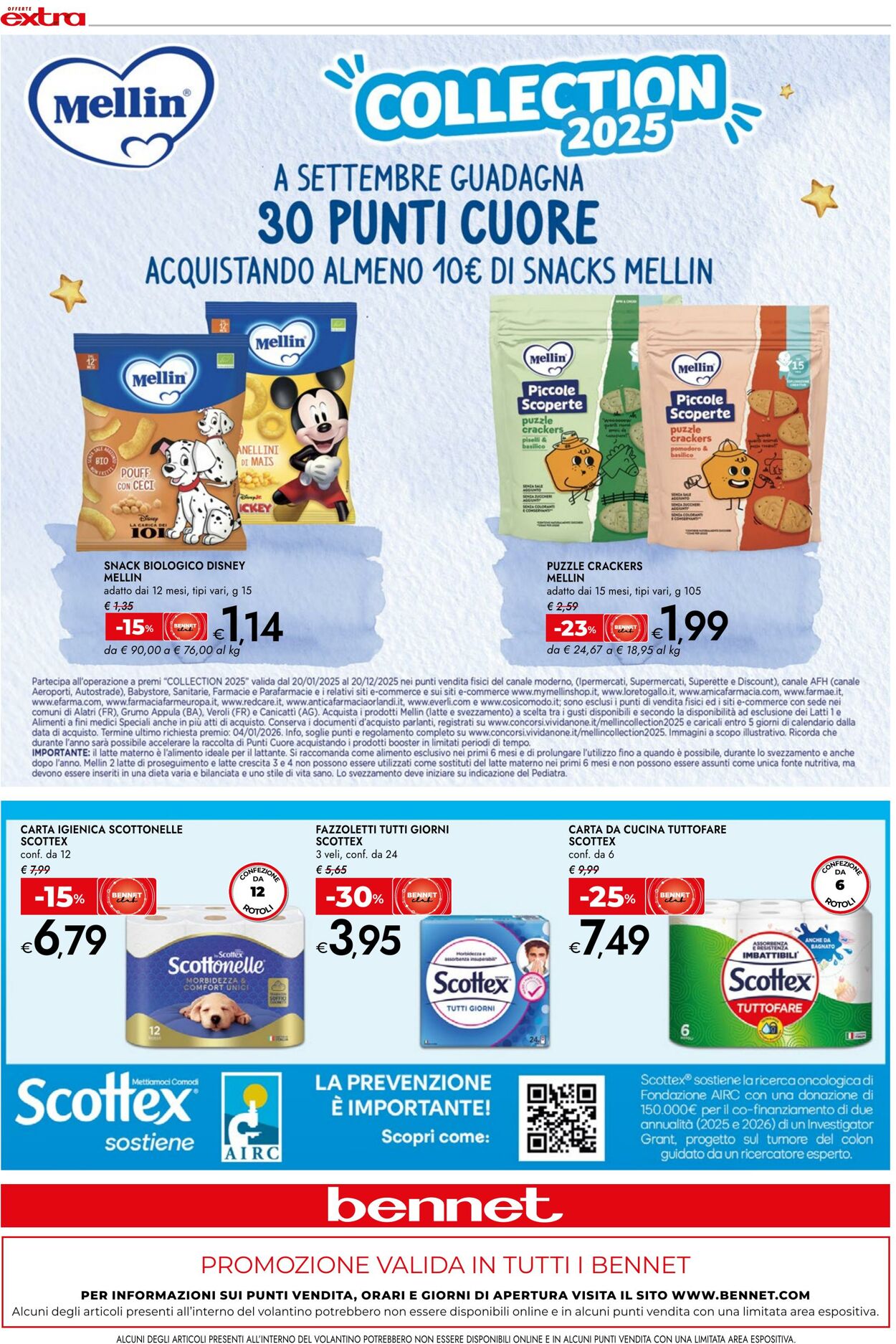 Volantino Bennet 11.09.2025 - 21.09.2025