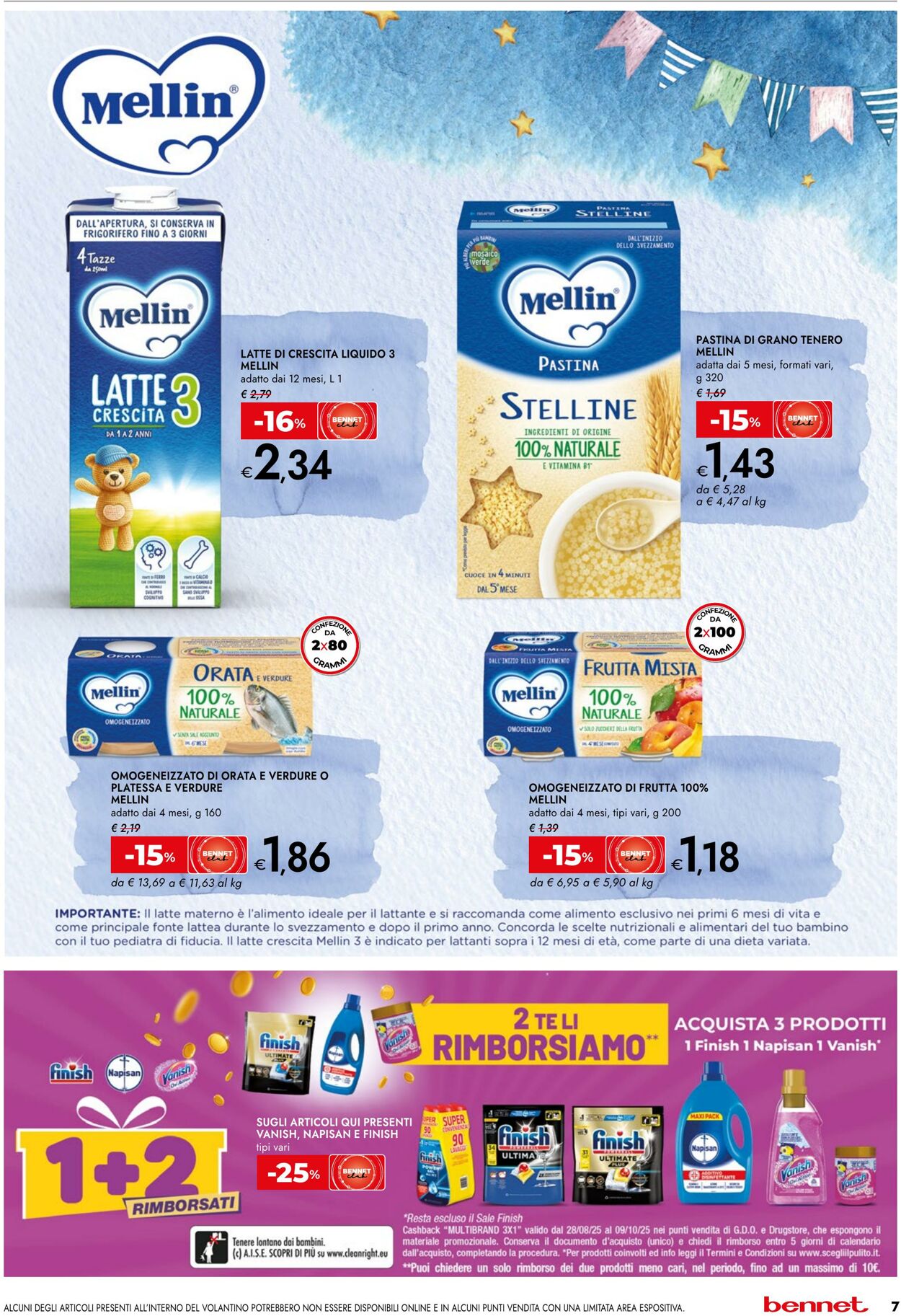 Volantino Bennet 11.09.2025 - 21.09.2025