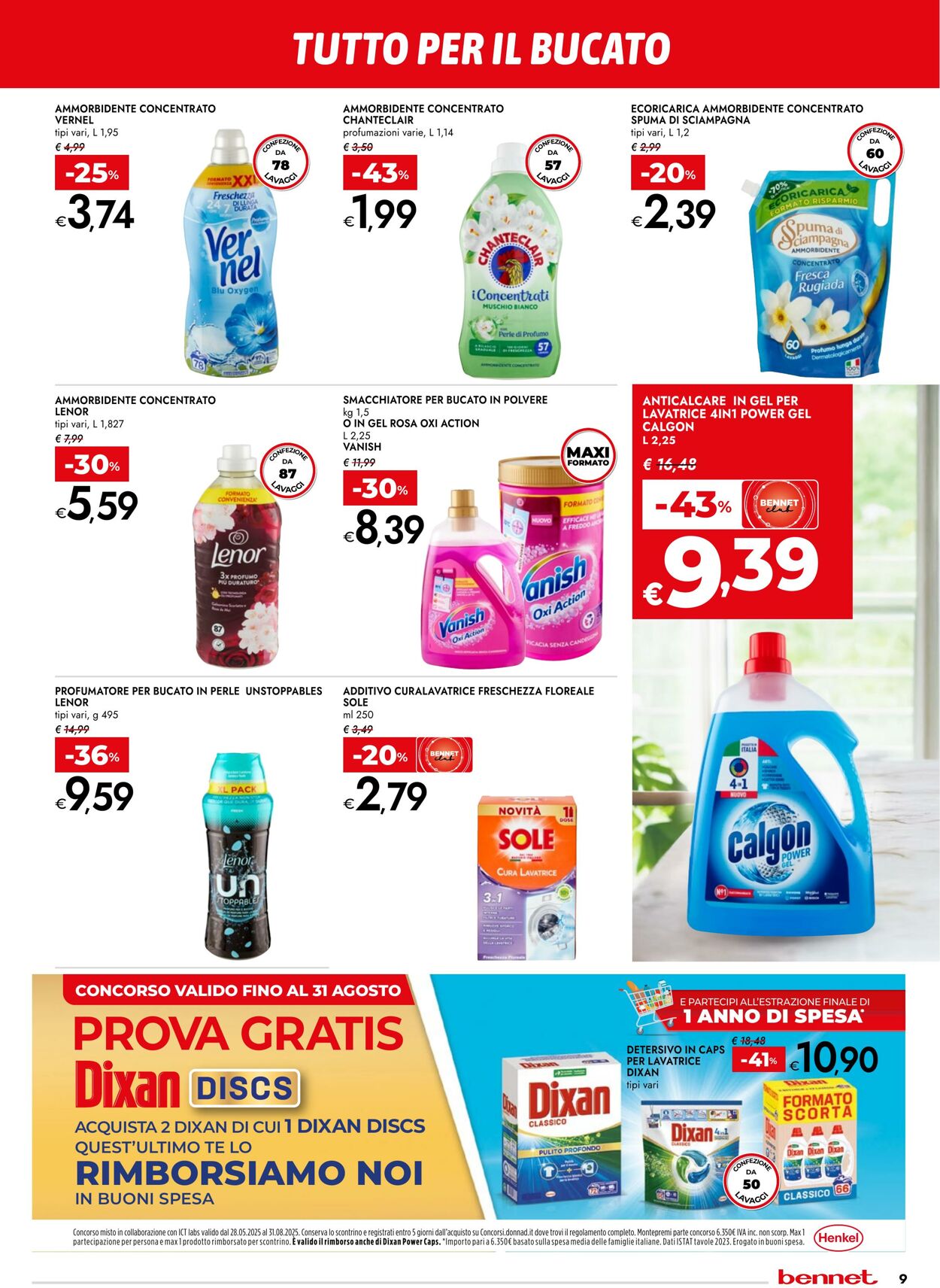 Volantino Bennet 21.08.2025 - 03.09.2025