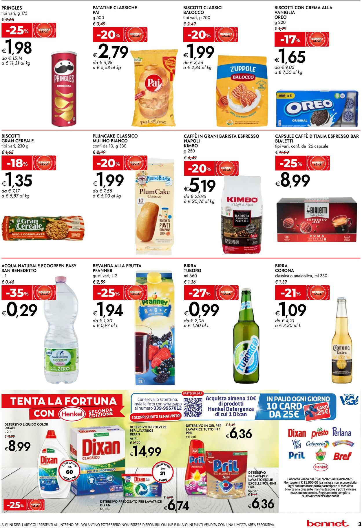 Volantino Bennet 24.07.2025 - 03.08.2025