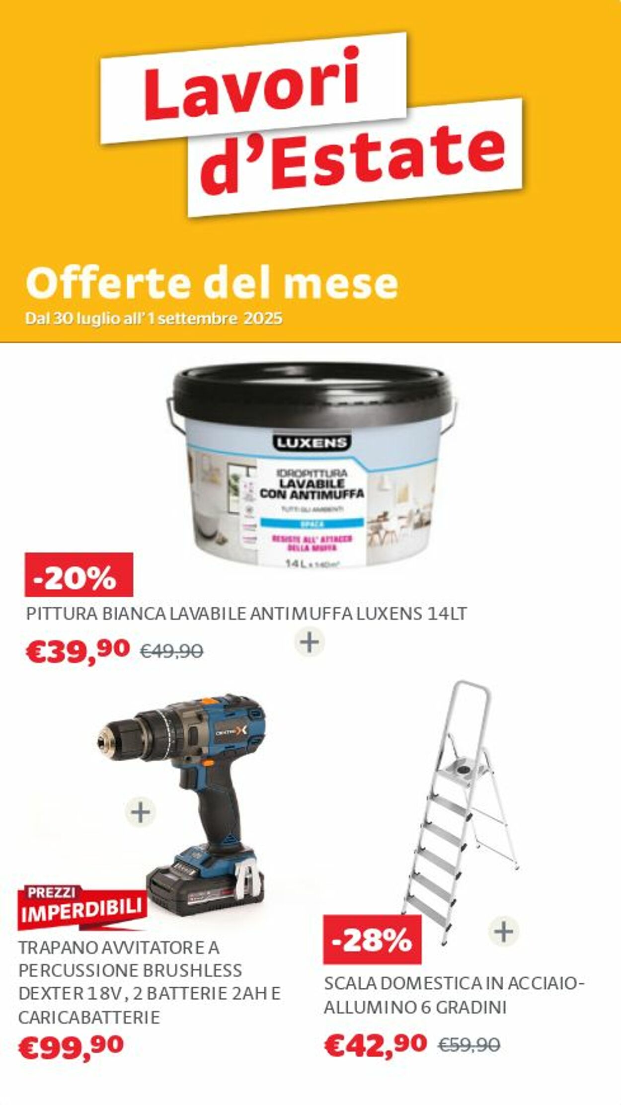 Volantino Brico Center 30.07.2025 - 01.09.2025