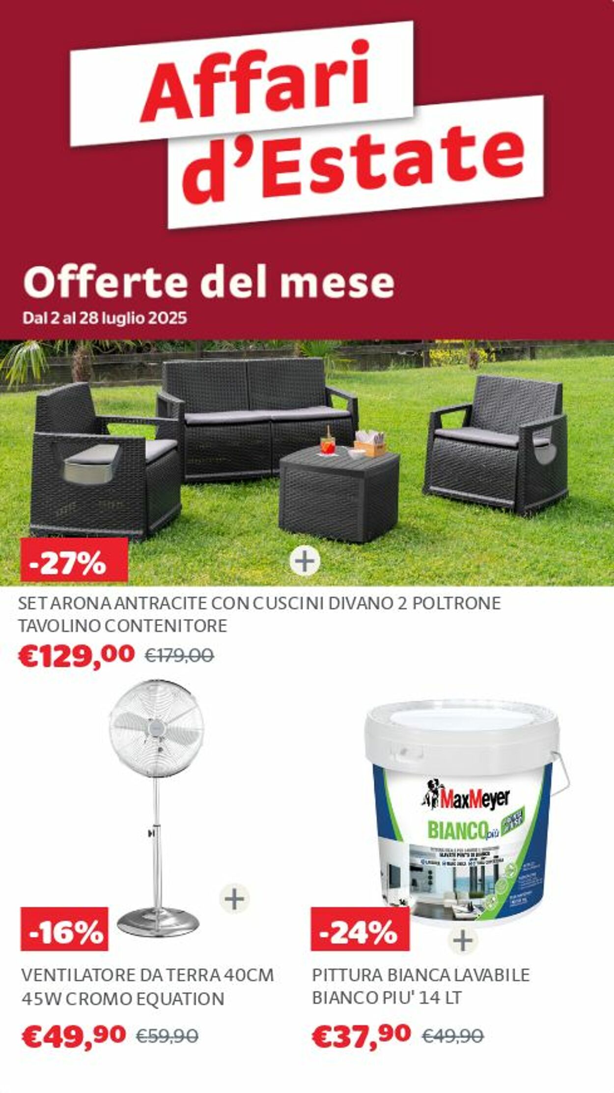Volantino Brico Center 01.07.2025 - 31.07.2025