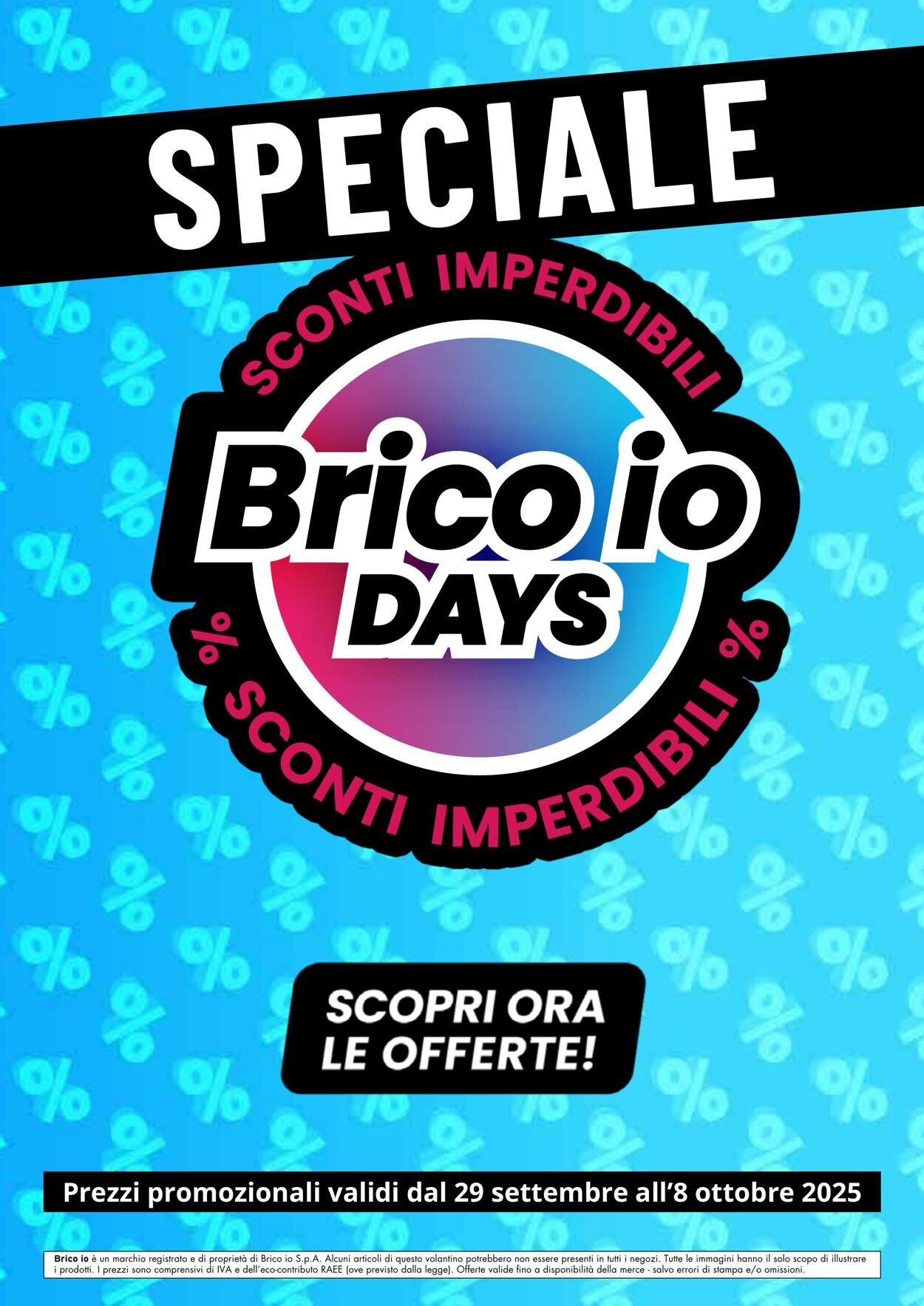 Volantino Brico Io 29.09.2025 - 08.10.2025