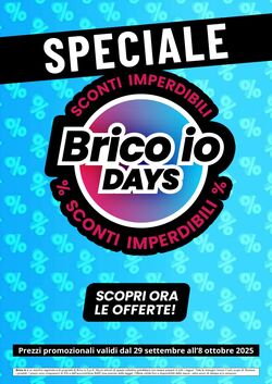Volantino Brico Io 29.09.2025 - 08.10.2025