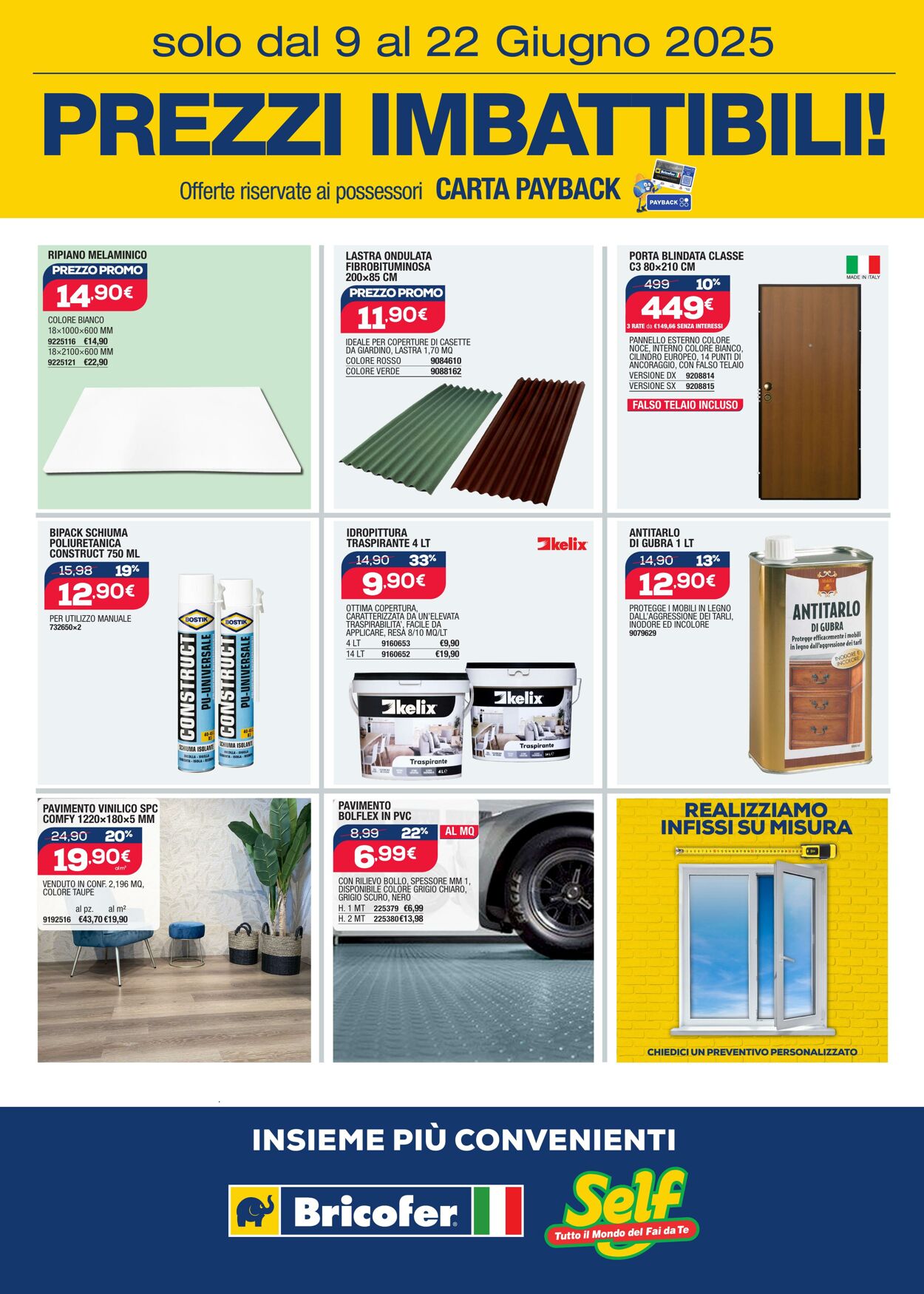 Volantino Bricofer 09.06.2025 - 22.06.2025