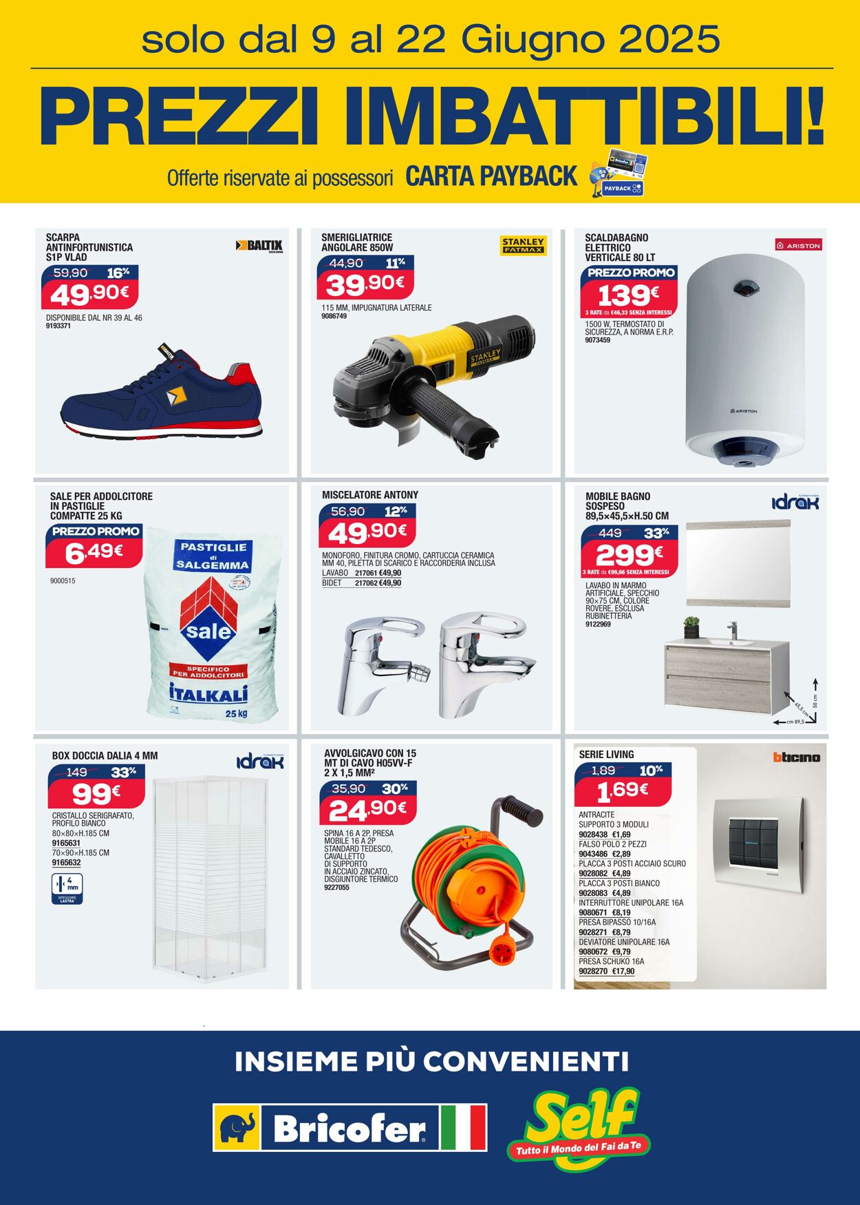 Volantino Bricofer 09.06.2025 - 22.06.2025