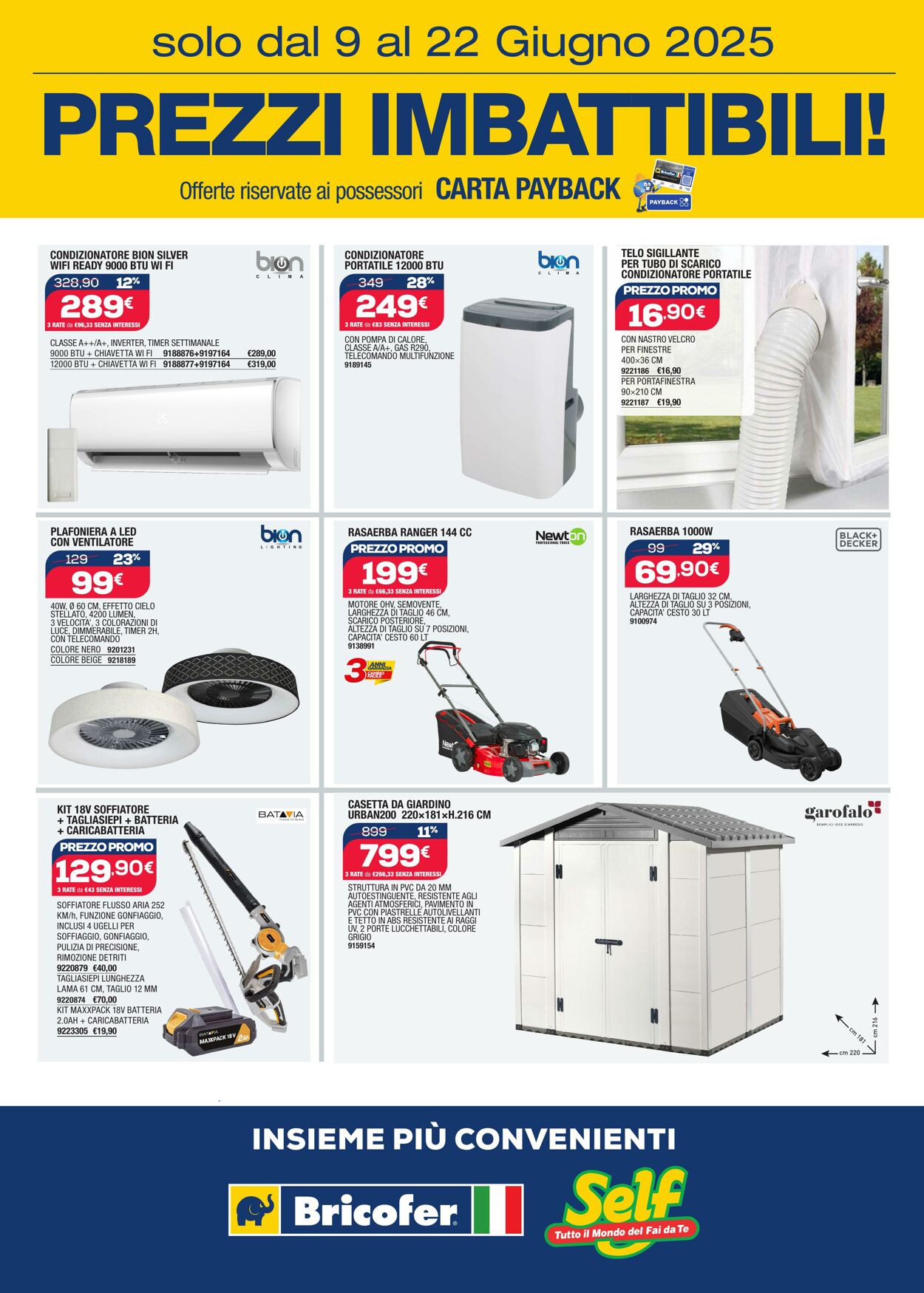 Volantino Bricofer 09.06.2025 - 22.06.2025