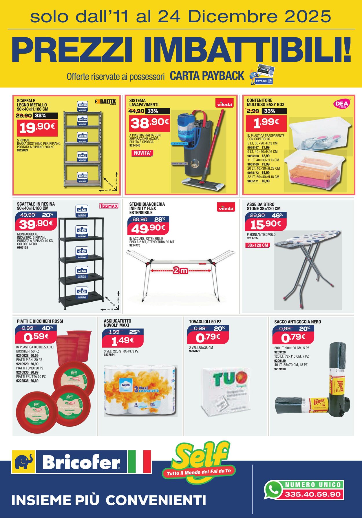 Volantino Bricofer 11.12.2025 - 24.12.2025