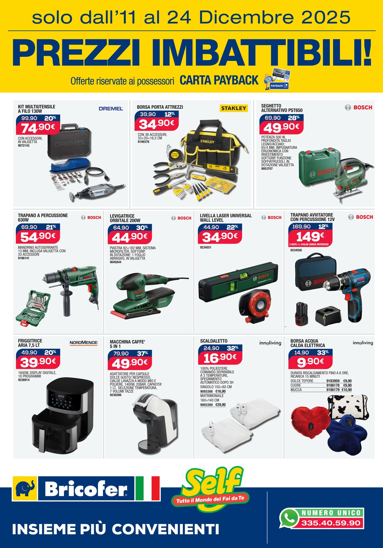 Volantino Bricofer 11.12.2025 - 24.12.2025