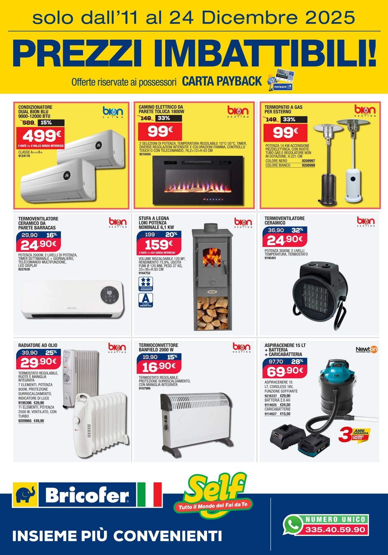 Volantino Bricofer 11.12.2025 - 24.12.2025
