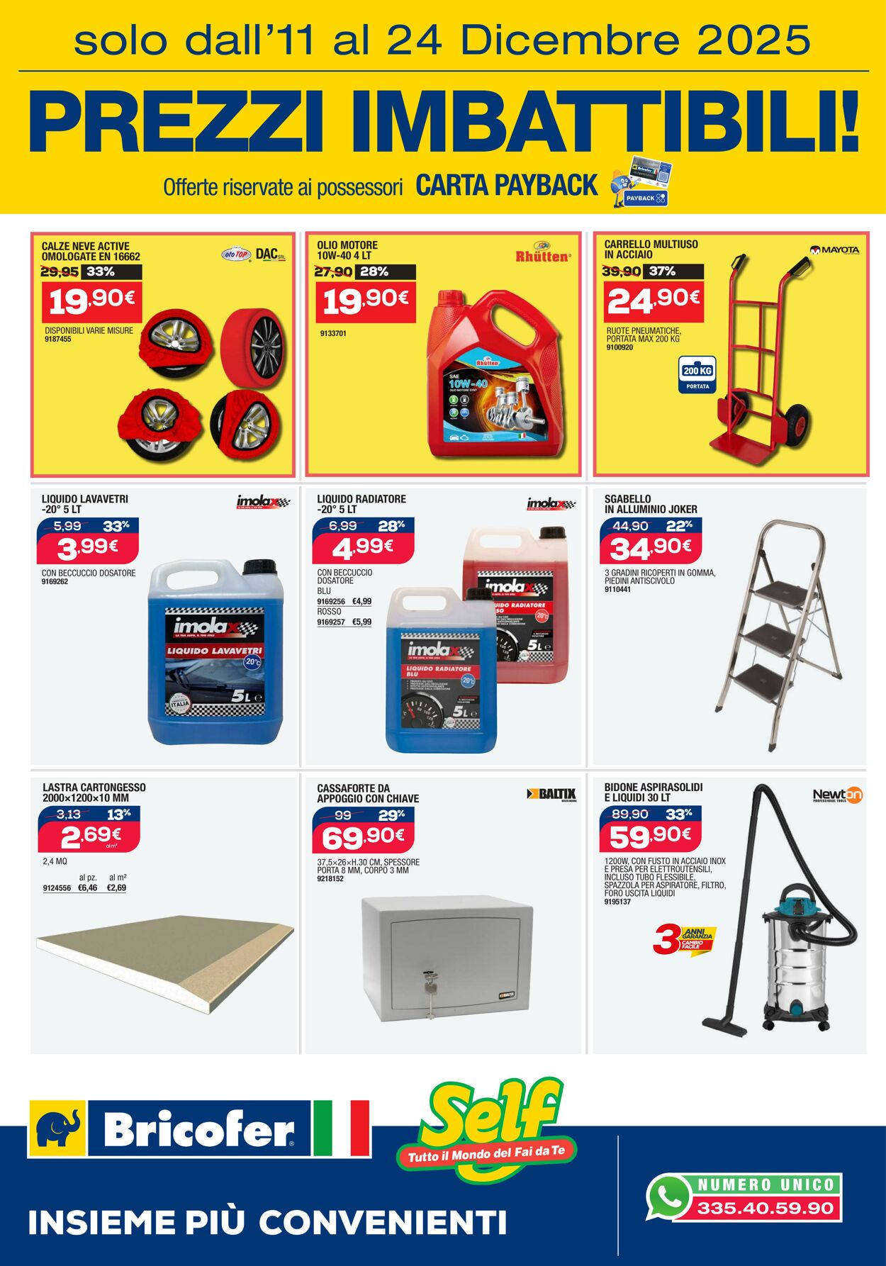 Volantino Bricofer 11.12.2025 - 24.12.2025