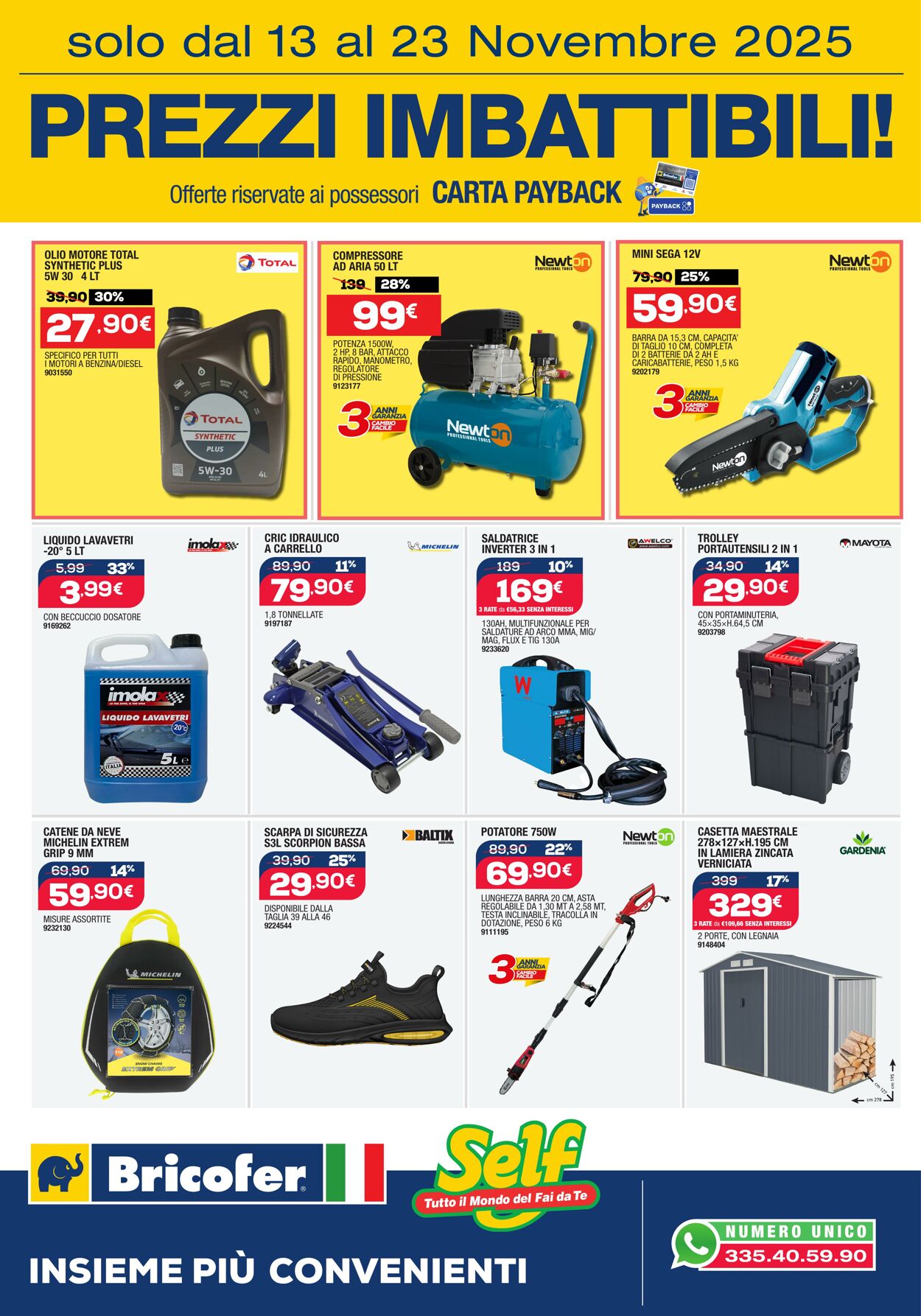 Volantino Bricofer 13.11.2025 - 23.11.2025